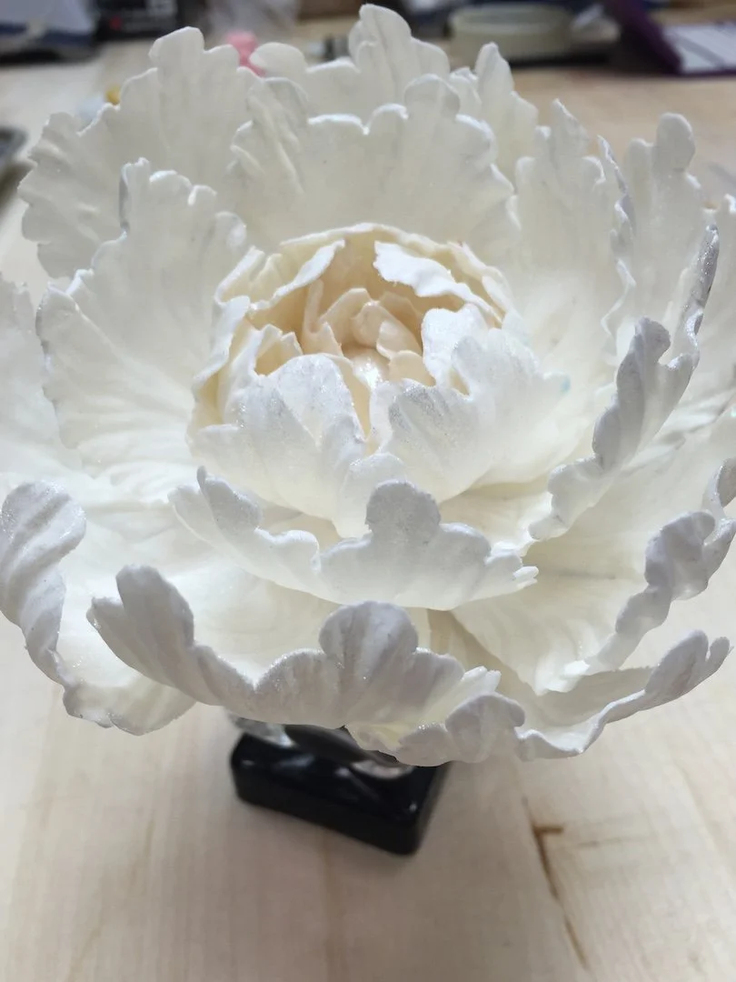 8 gum paste peony made in class.JPG