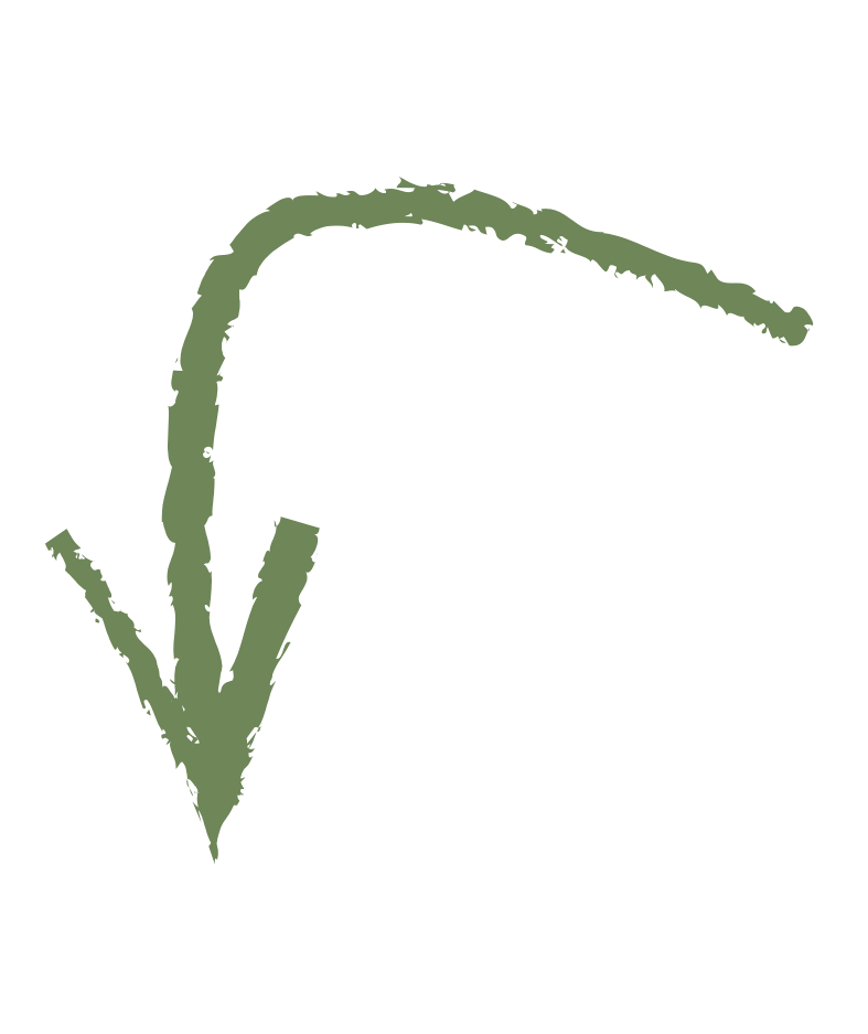 A green arrow pointing downwards with the word 'yes' written beside it.