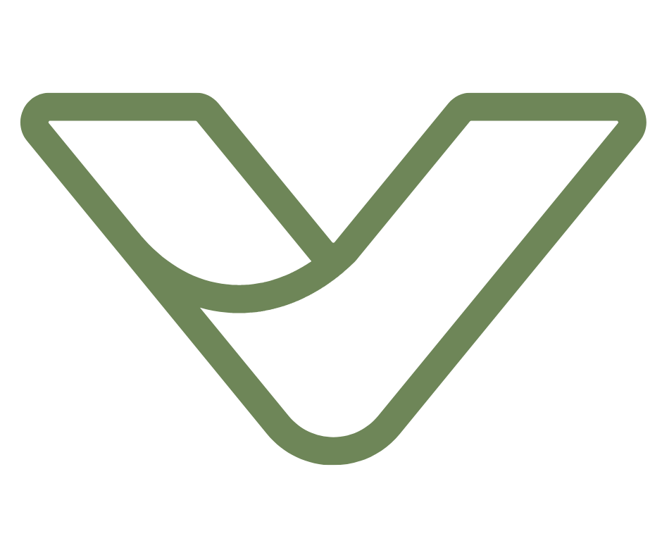 Stylized green check mark icon with a modern, minimalistic design.