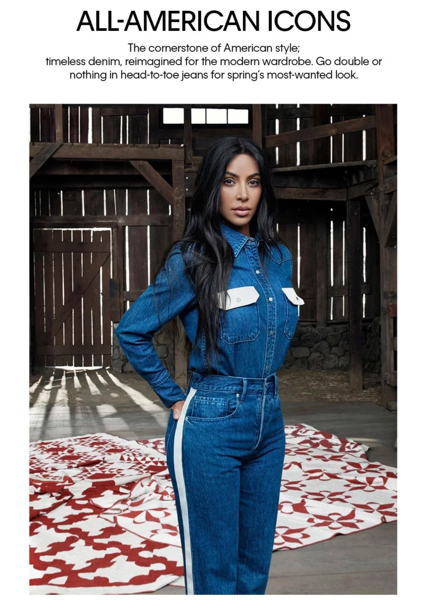 E-Comm: Kim Kardashian for Calvin Klein Jeans Email Module
