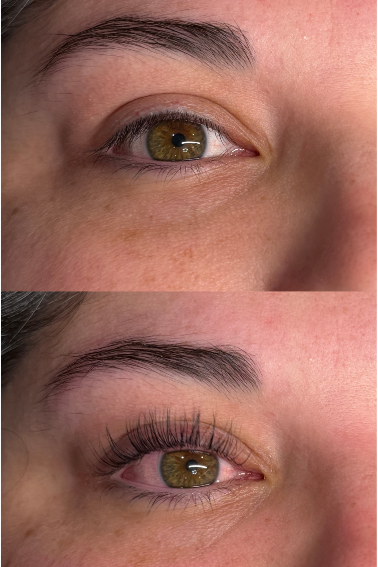 korean lash lift before and after north richland hills tx