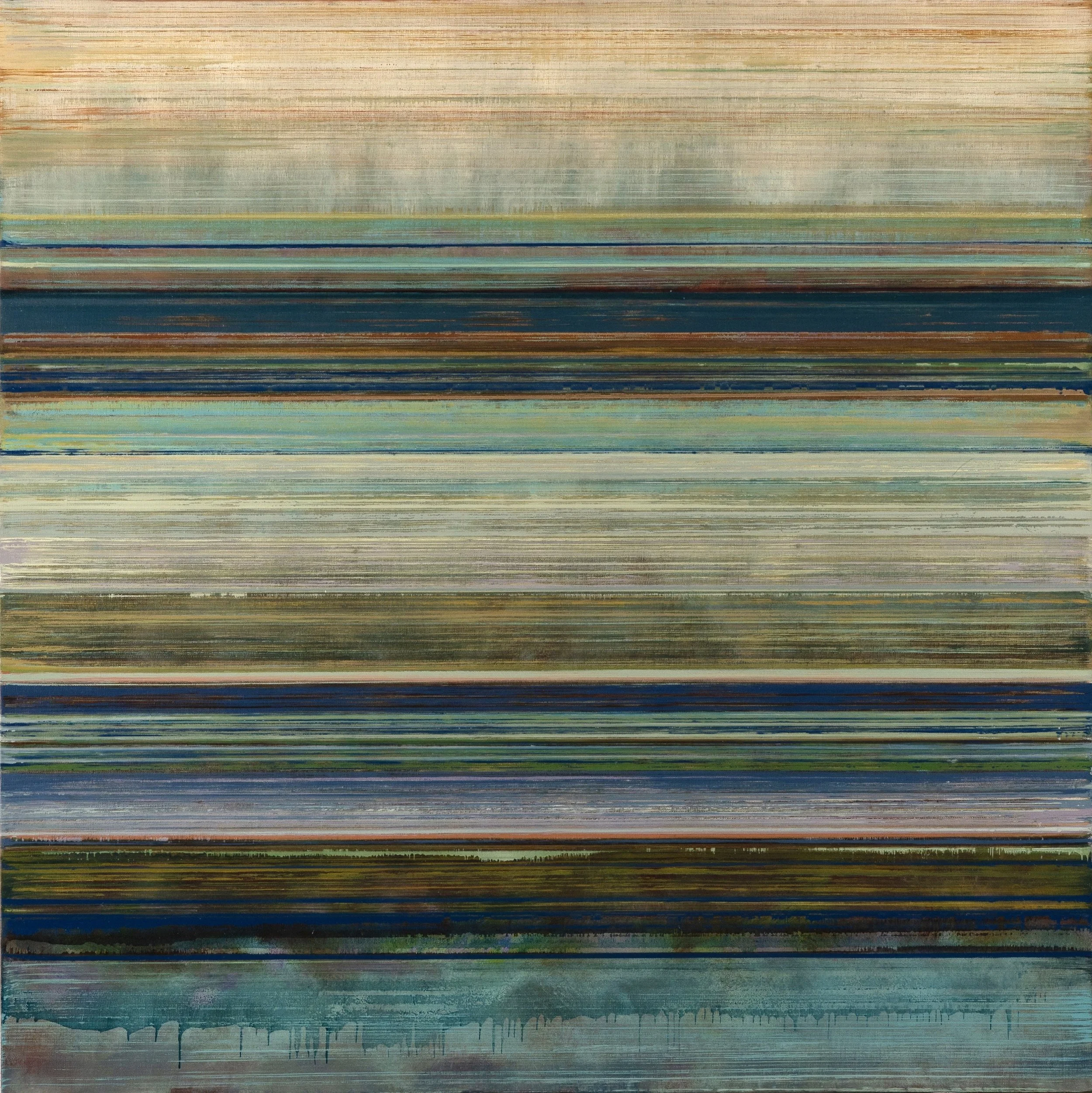 On Pause, 2026 - oil on canvas