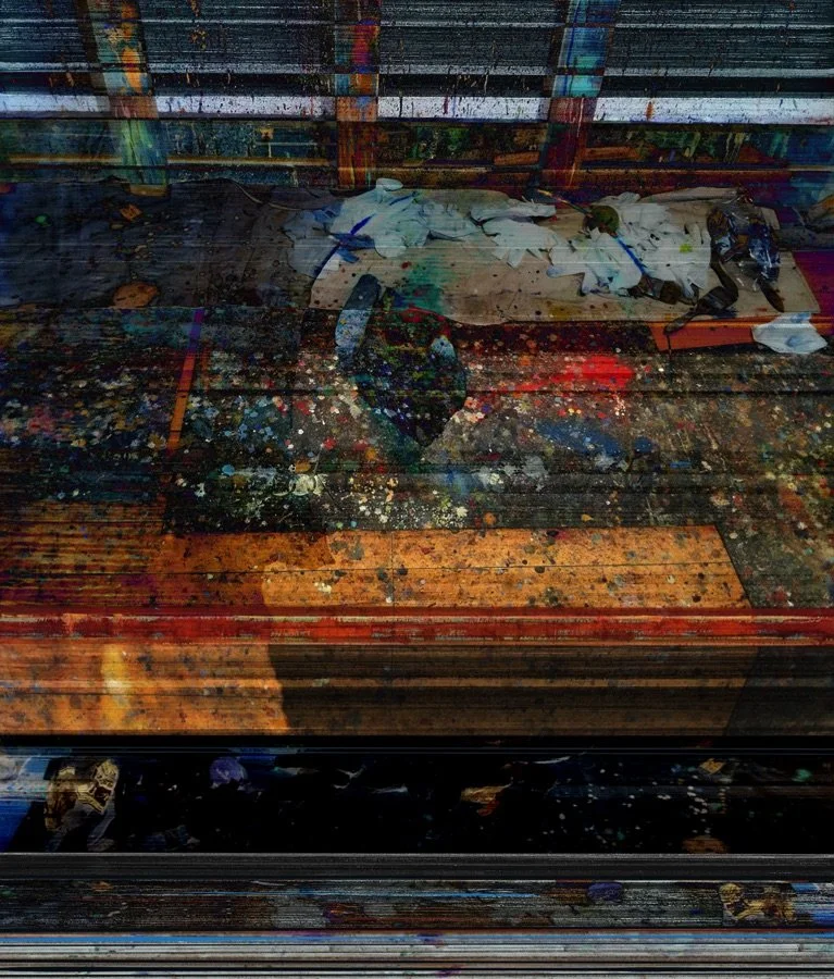  Easel 
  
archival pigment print on Canson-Infinity Platine Fibre Rag with a 100% cotton rag base.  Face mounted with acrylic and backed with aluminum 
24 x 20 in.
  
For more information  contact the artist