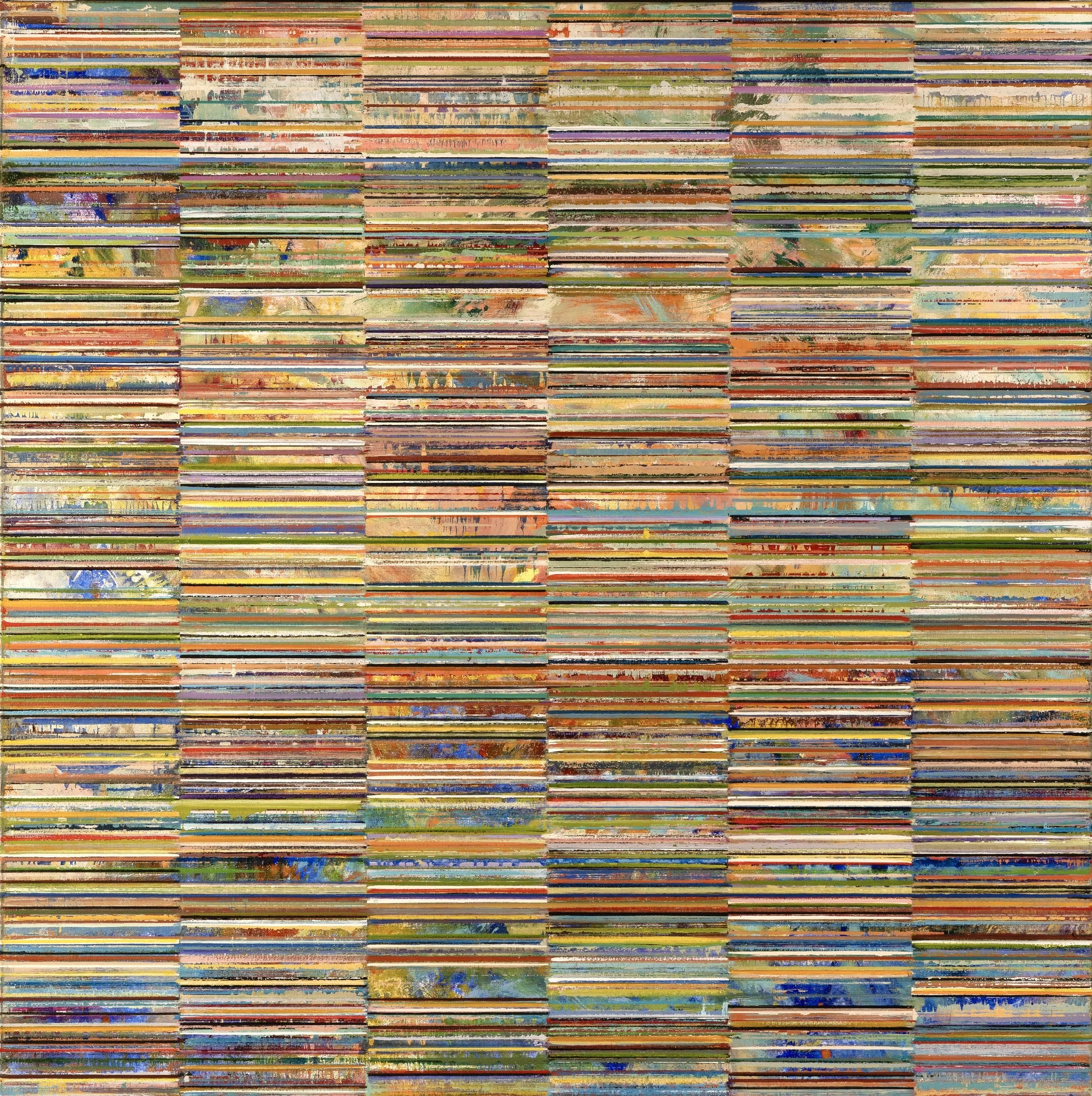  Volumes of Guesses , 2026
 
oil on canvas 
48 x 48 in.
  
For more information  contact the  artist 