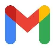 Google Mail logo with red, blue, green, and yellow colors forming an envelope shape.