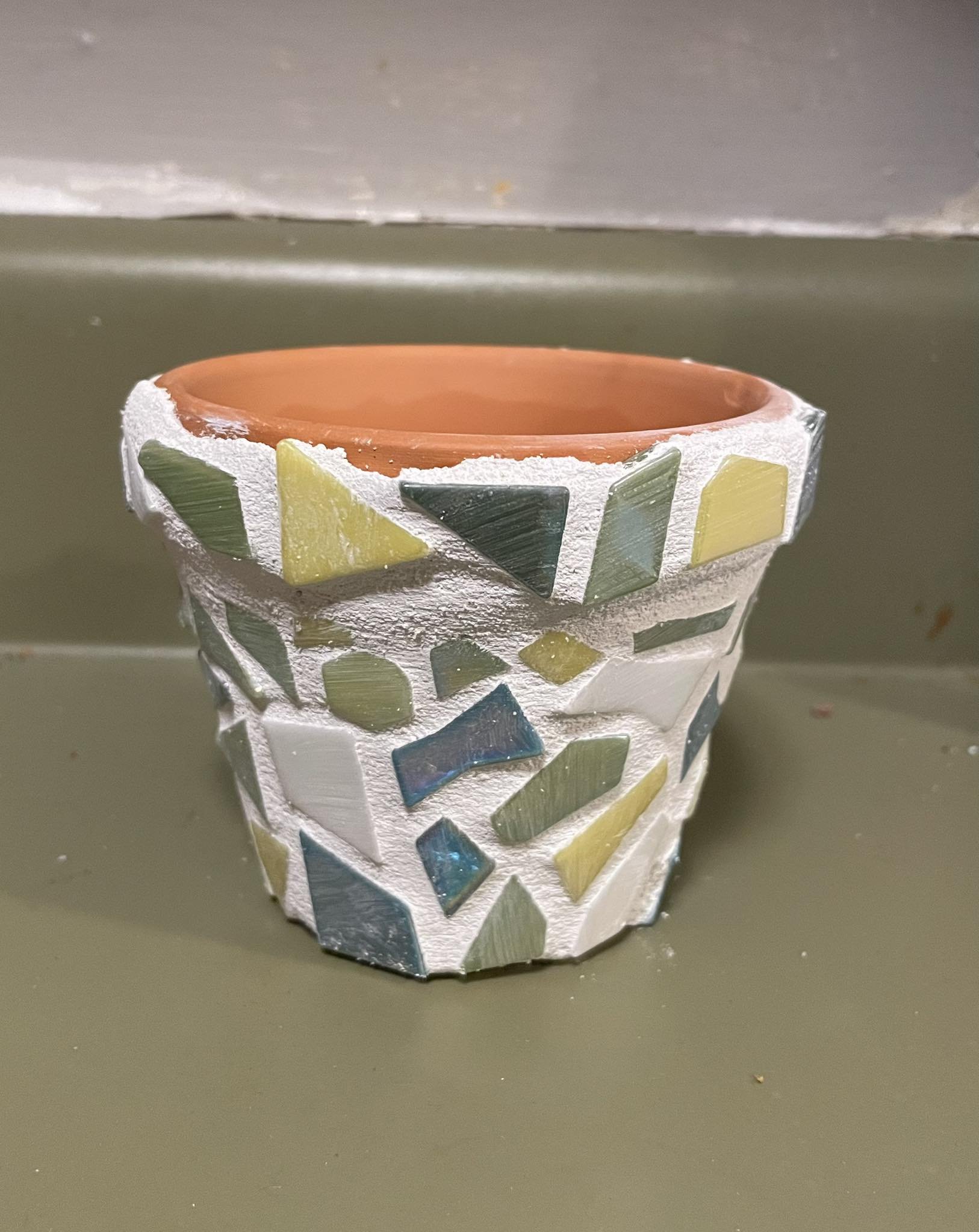 Mosaic Flower Pots