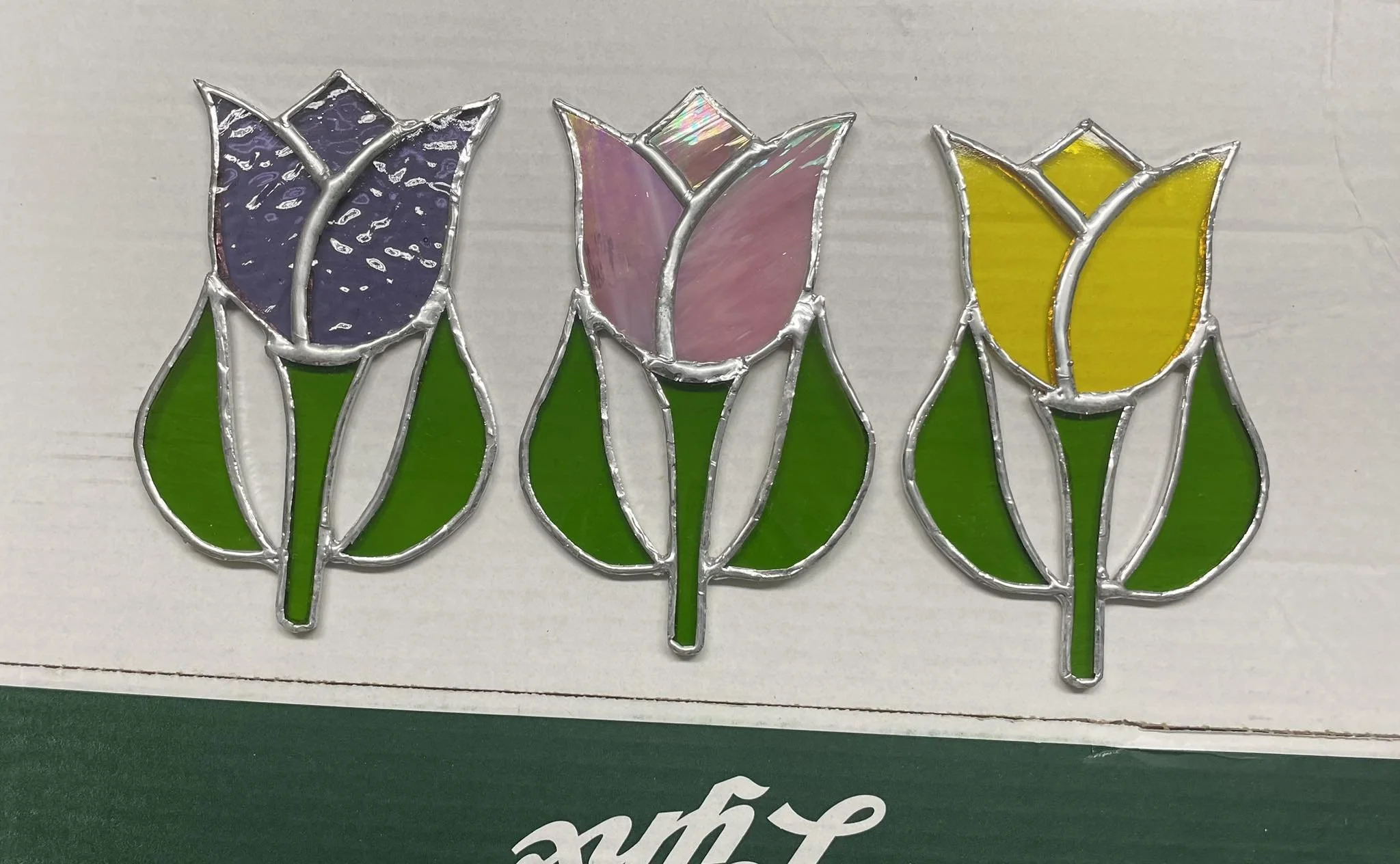 Stained Glass Flowers