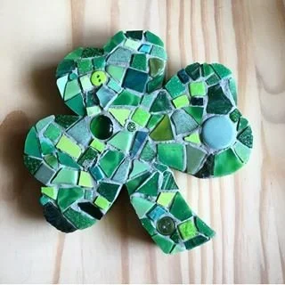 Mosaic Shamrocks