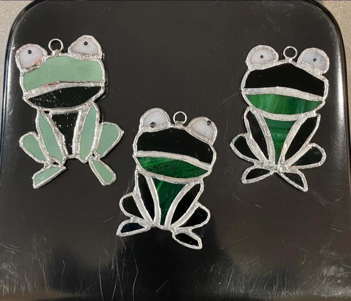 Stained Glass Frog Class