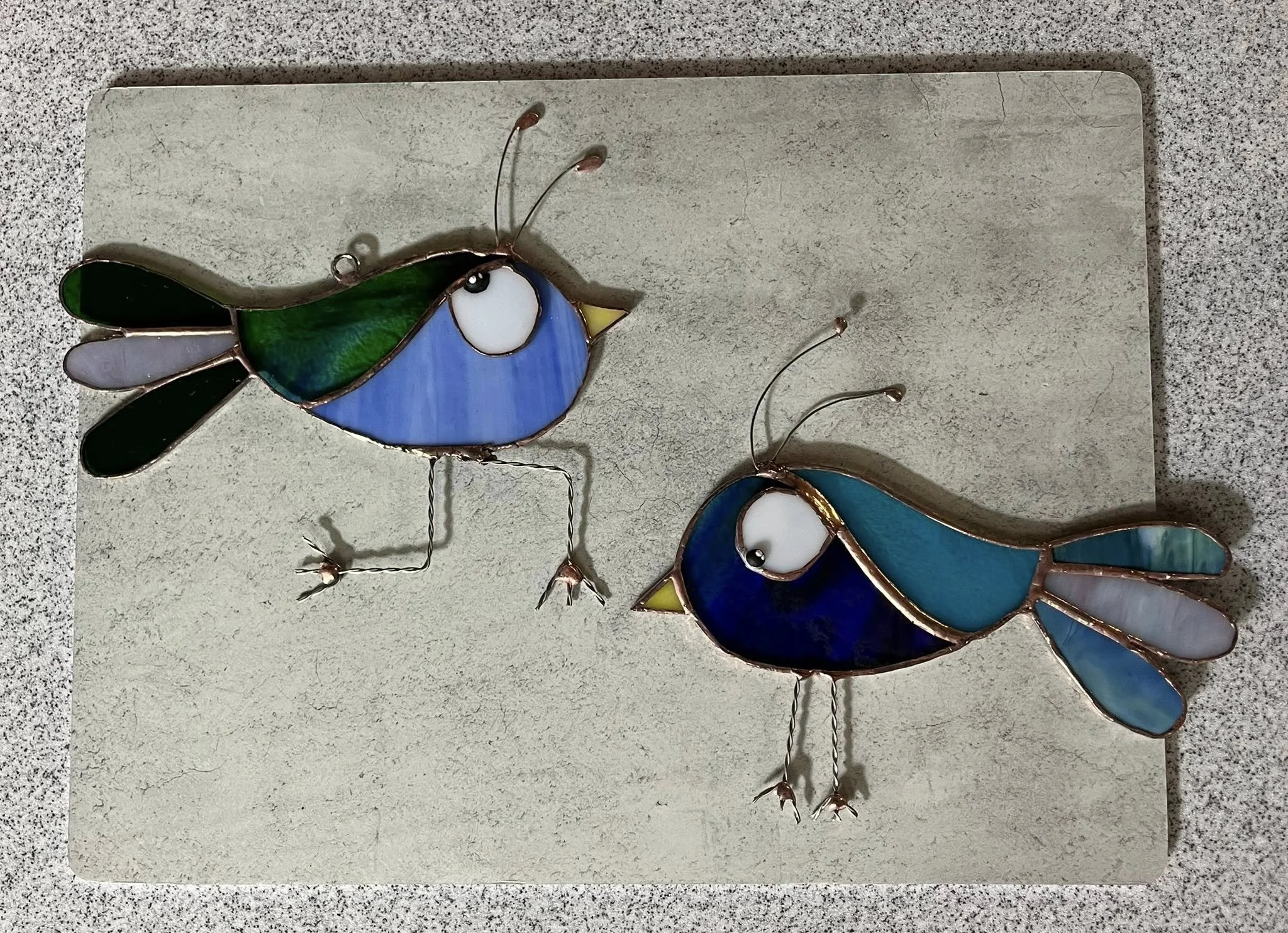 Stained Glass Silly Birds Part 1 