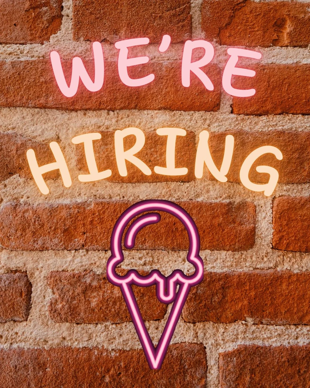 We&rsquo;re hiring 😊

If you&rsquo;re at least 16-years old and you love ice cream, people, and our community as much as we do, we&rsquo;d love to meet you.

Send us a DM for more details. Thank you!

#ShallotteNC #SunsetBeachNC #OceanIsleBeachNC #B
