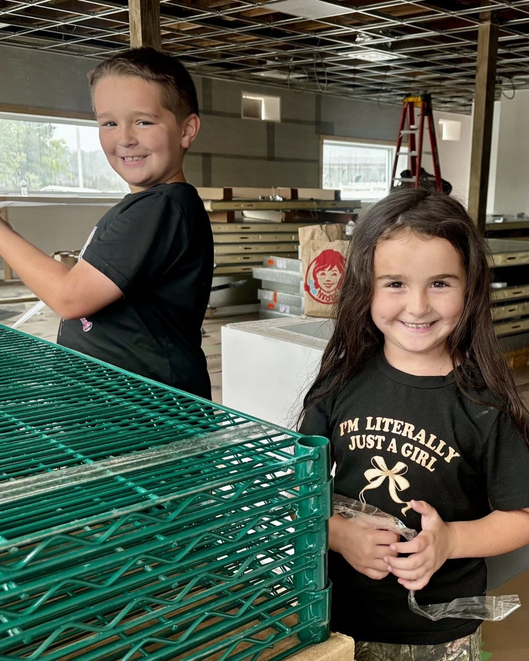 Over the past few weeks, we&rsquo;ve had the sweetest helpers stop by.

Every day, something new comes together, and it&rsquo;s starting to feel more and more like the place we&rsquo;ve been imagining.

Stay tuned for a before and after reveal!

#Com