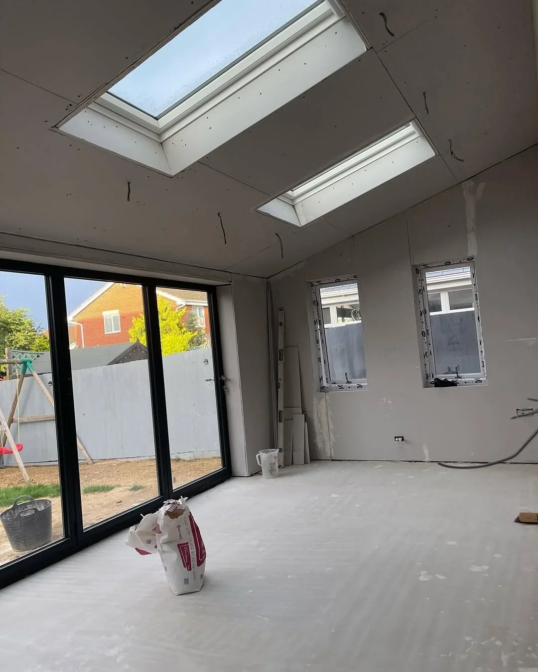 Internal plasterboard construction Peterborough.