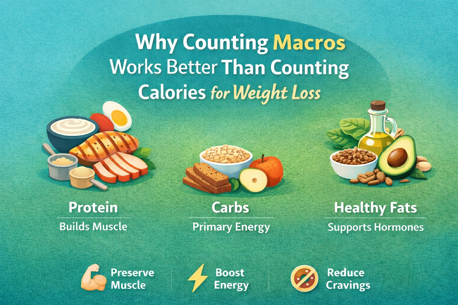 Why Counting Macros Works Better Than Counting Calories for Weight Loss