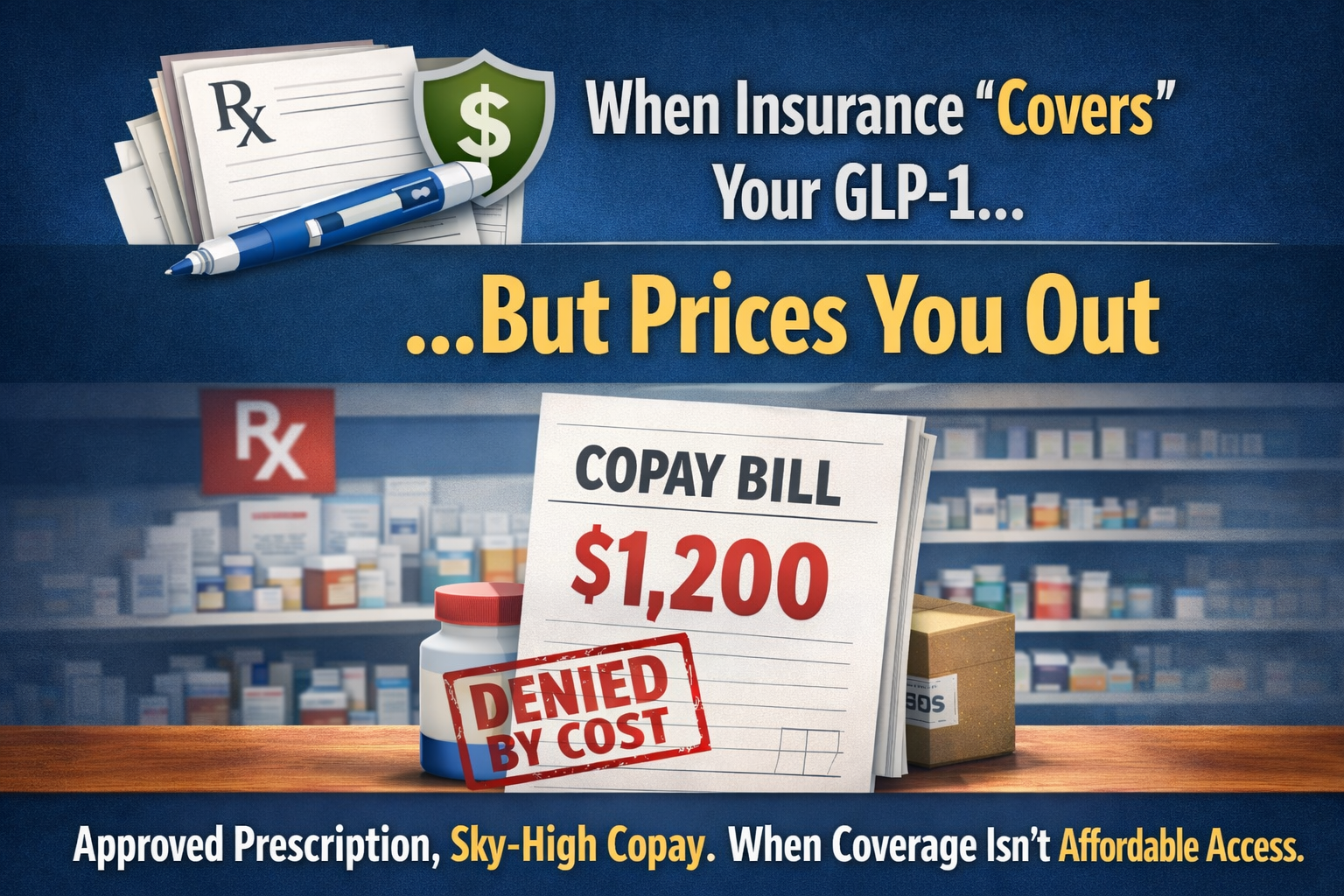 When Insurance “Covers” Your GLP-1… but Prices You Out