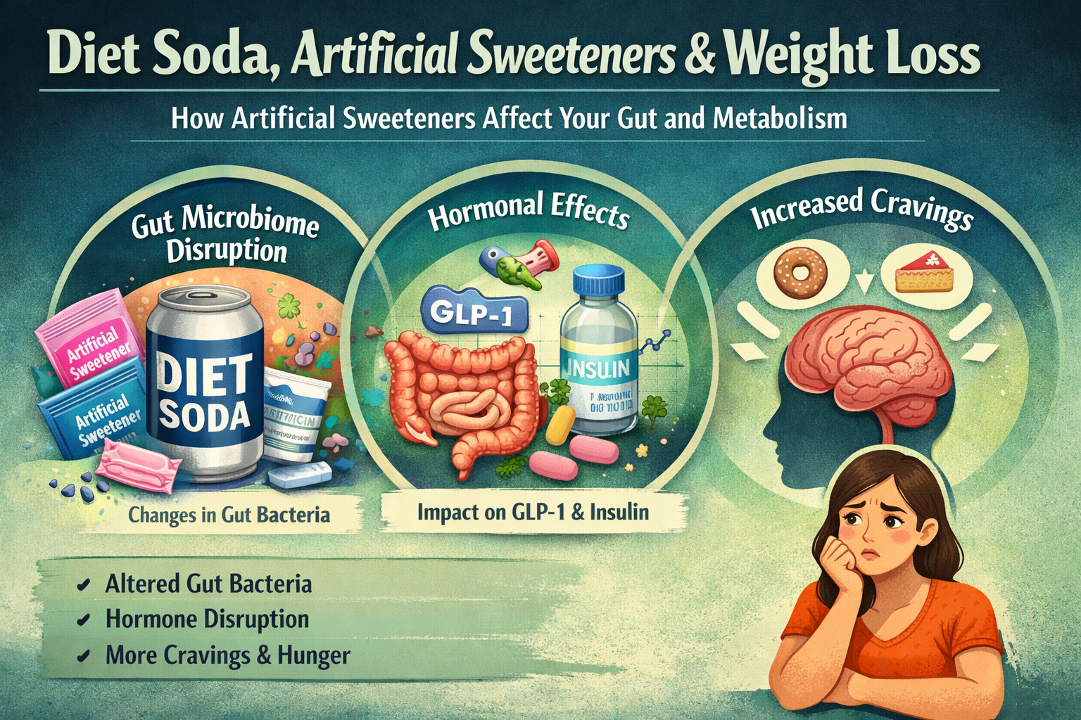 Diet Soda, Artificial Sweeteners, and Weight Loss: What the Science Says About Your Gut and Metabolism