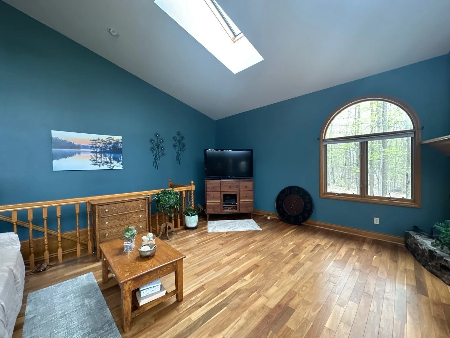 Bold color change with professional interior painting in Ladysmith, Wisconsin