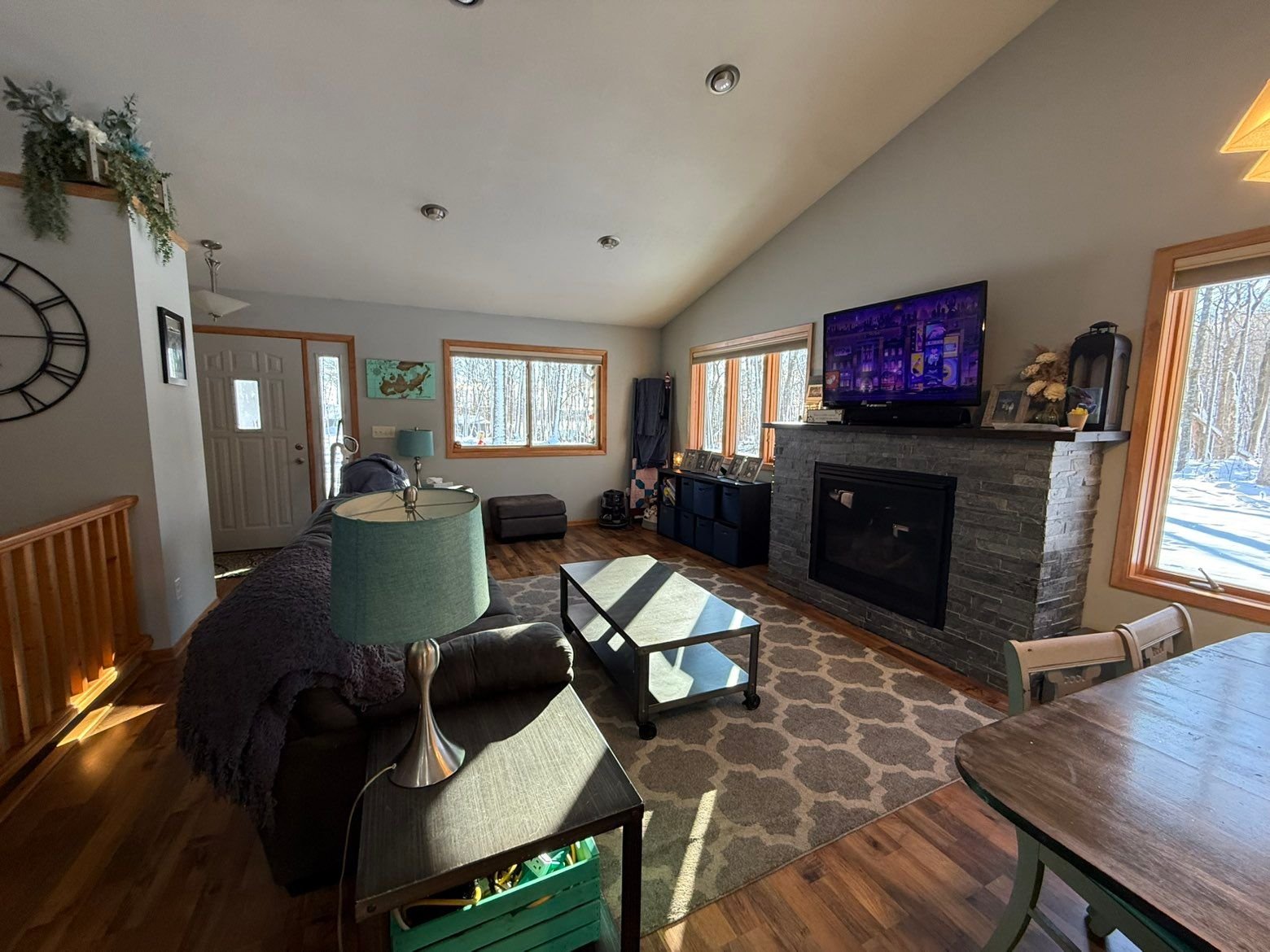 Living room recurrent cleaning by Barefoot Painter LLC in Sawyer County Wisconsin