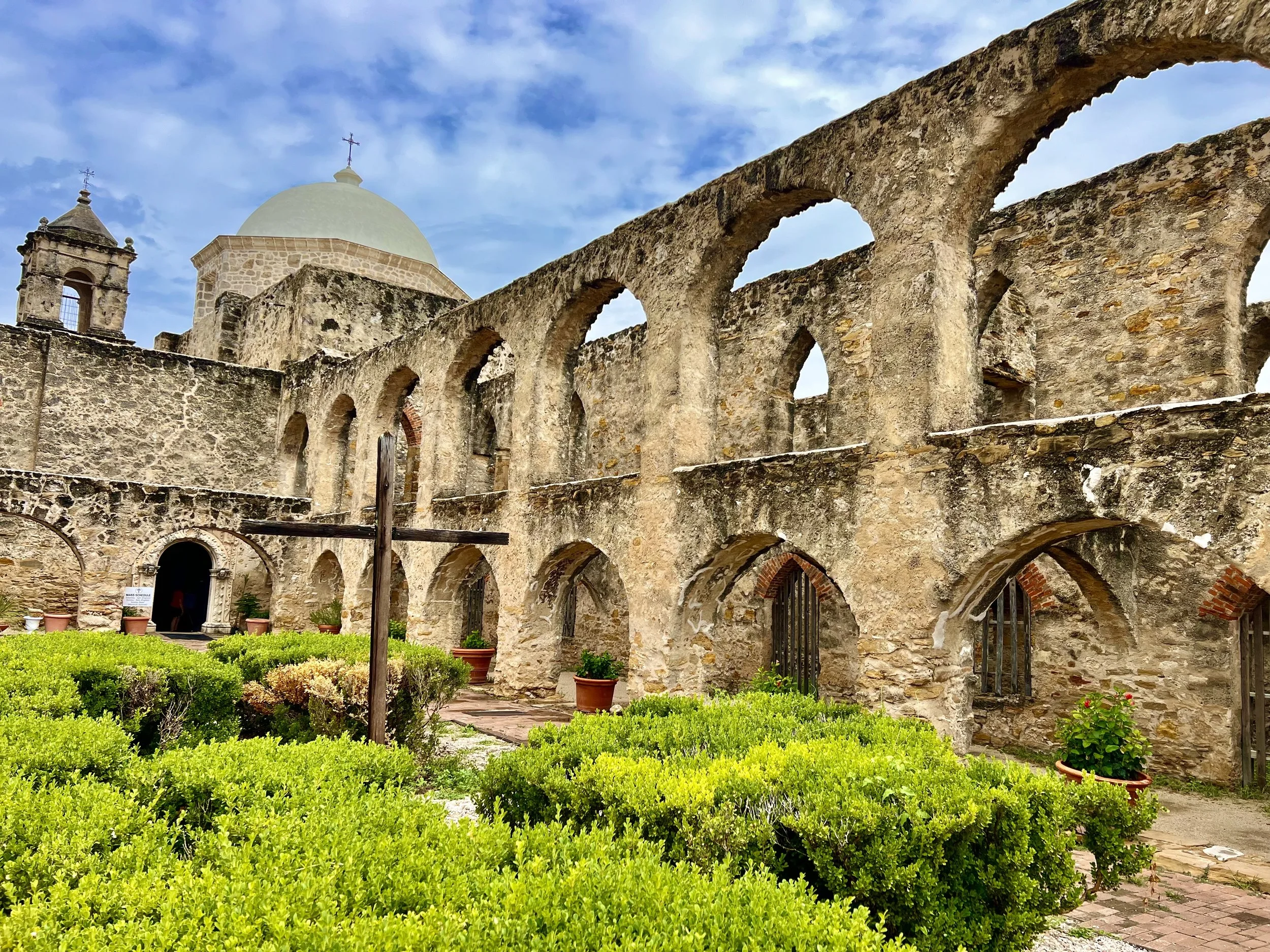 Ancient missions in San Antonio.