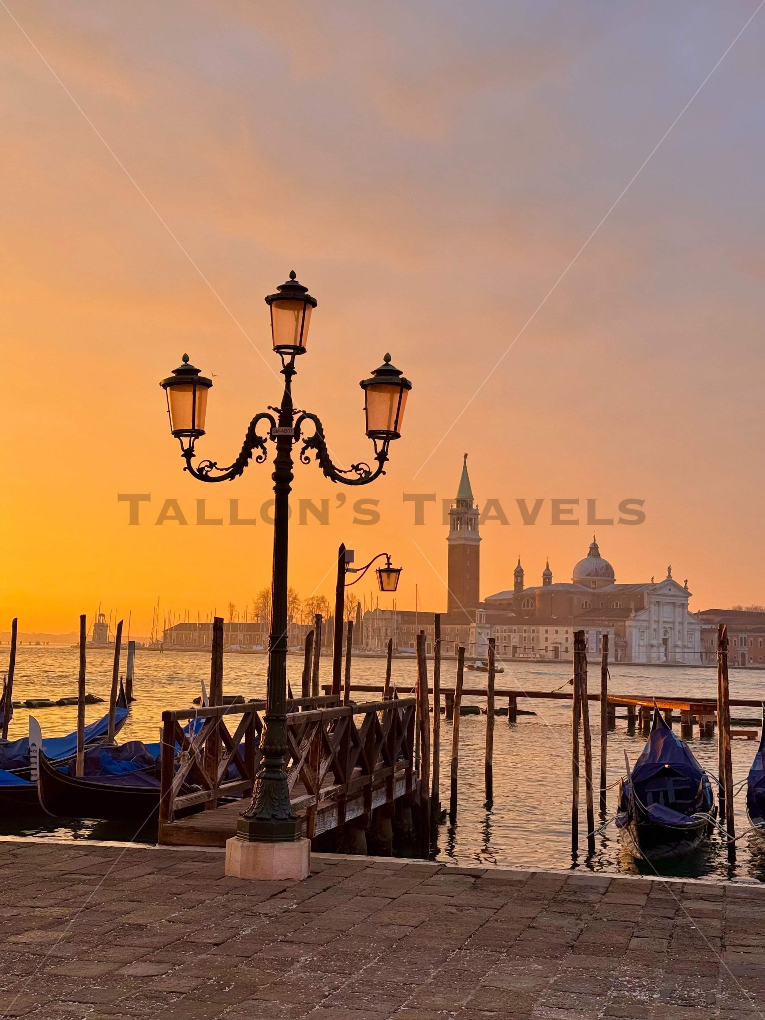 Golden Sunrise in Venice