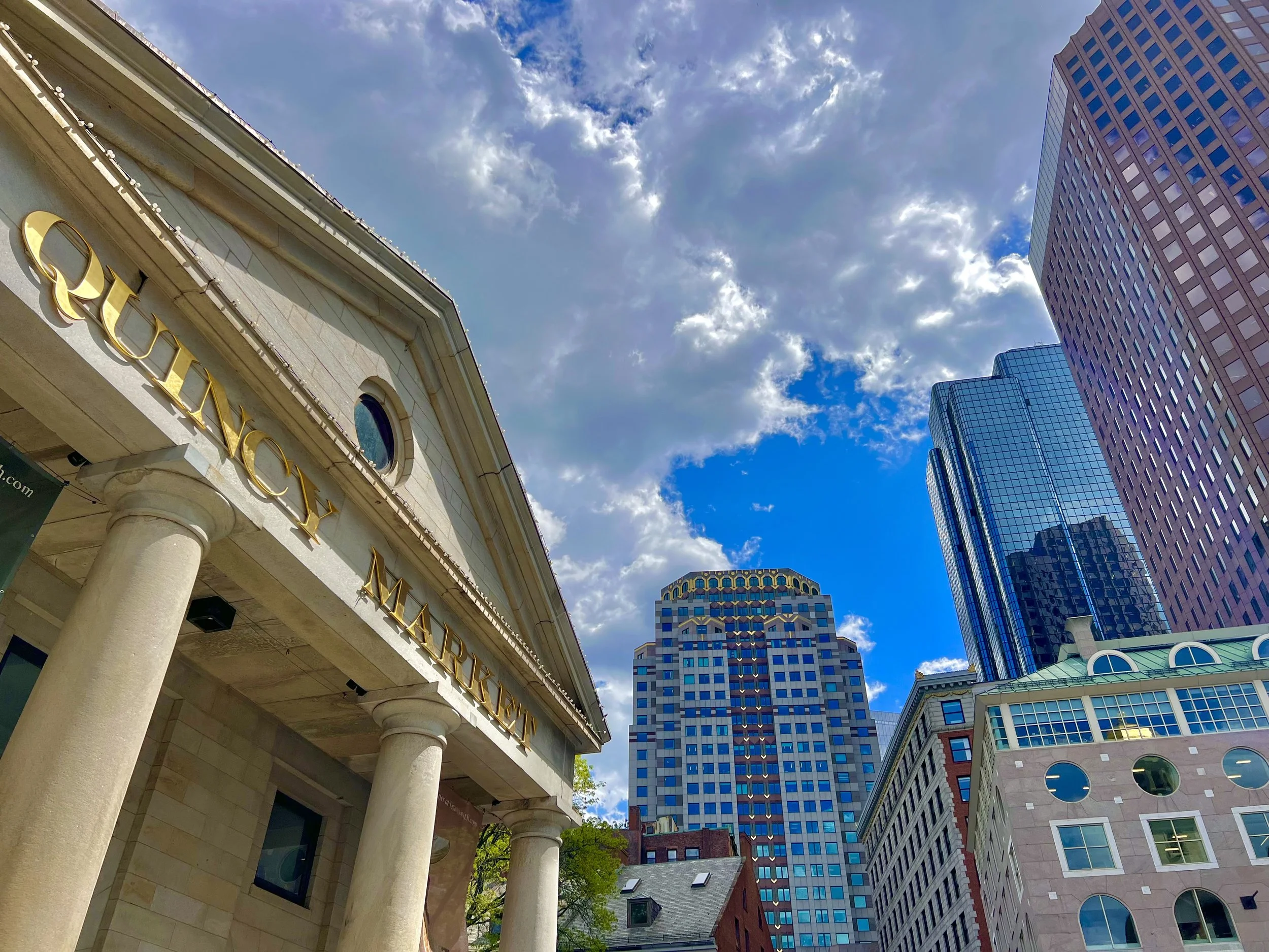 Quincy Market in Boston.