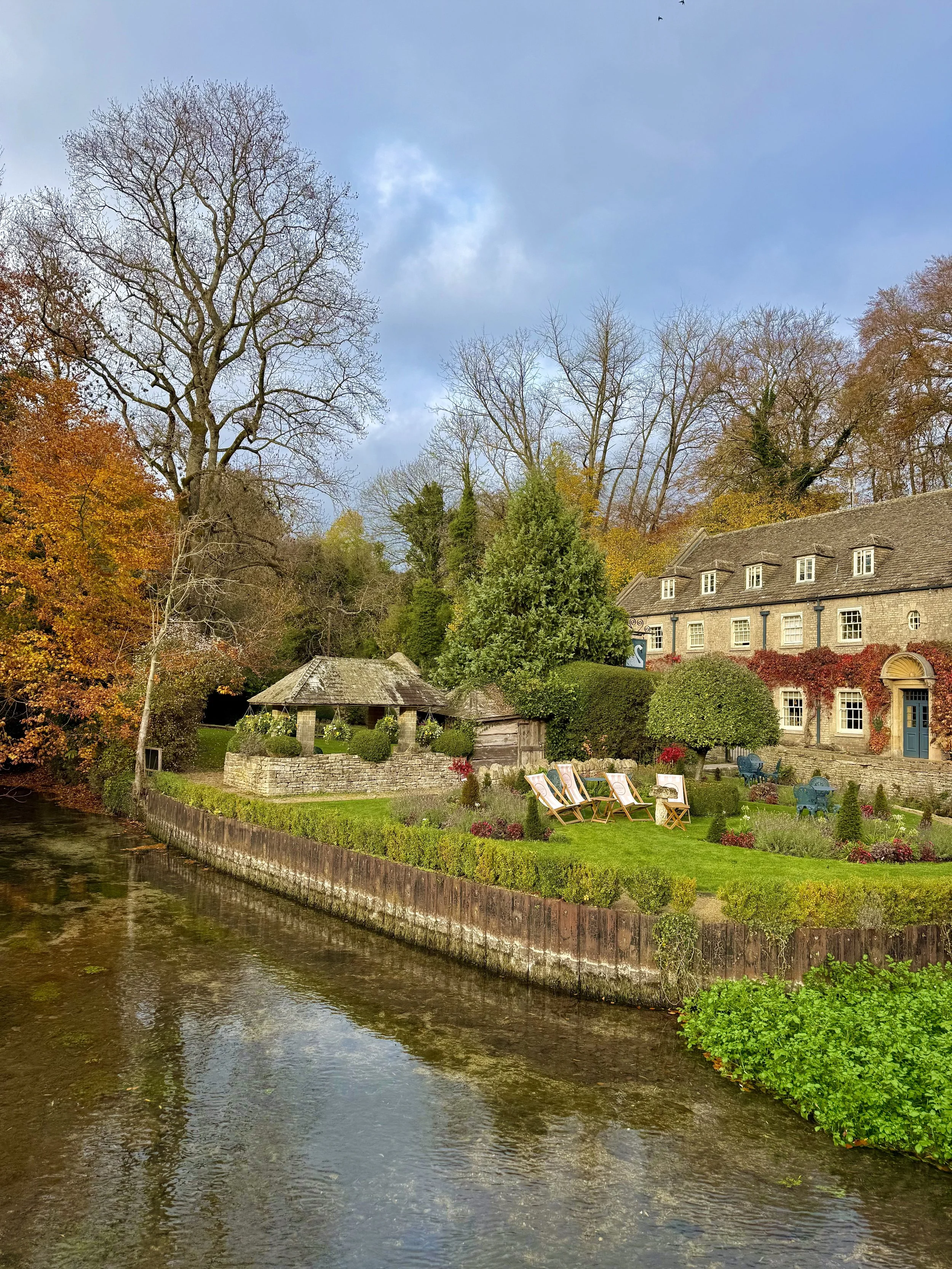 Swan Hotel in Bibury The Cotswolds.