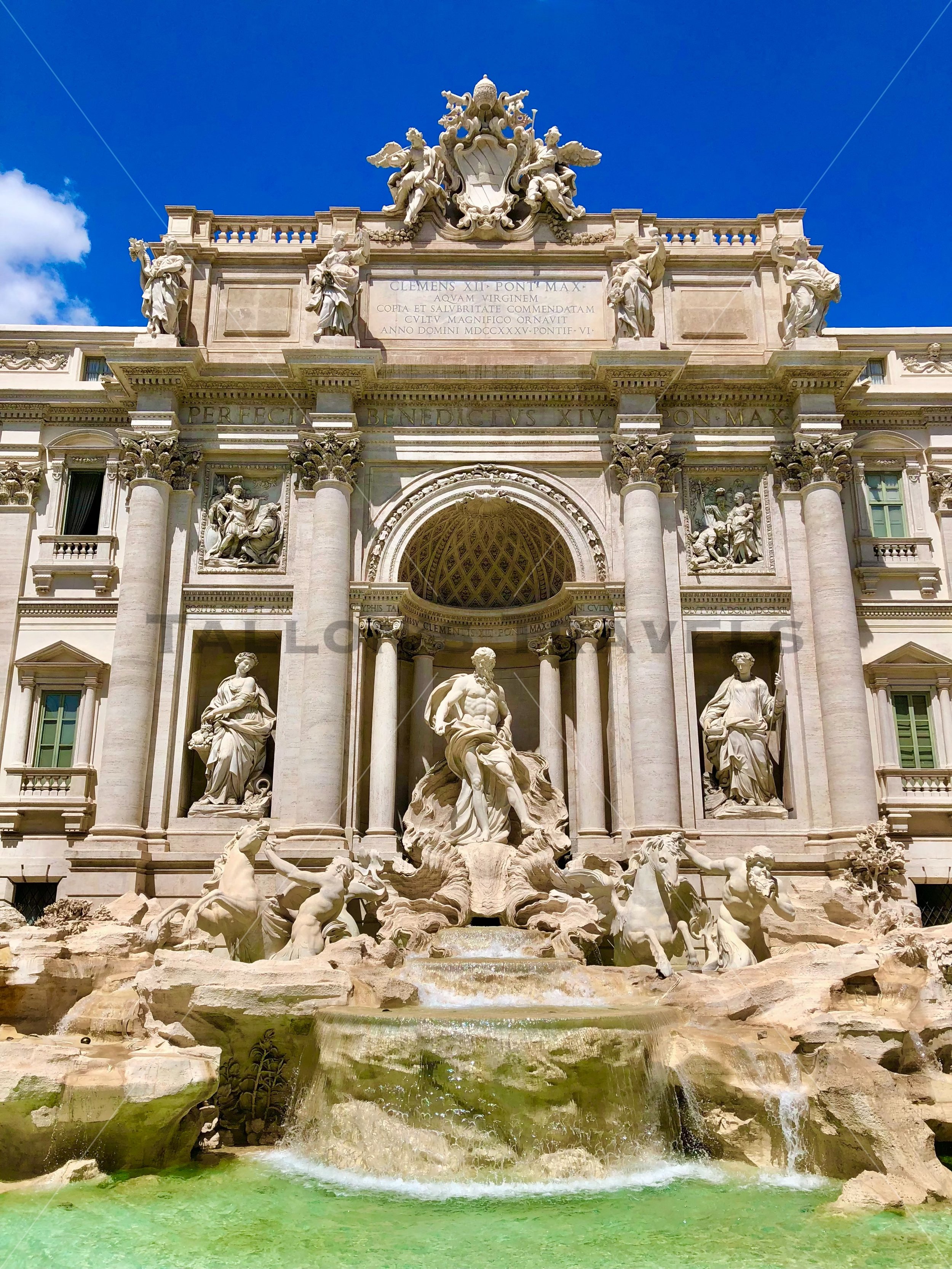 The Trevi Fountain