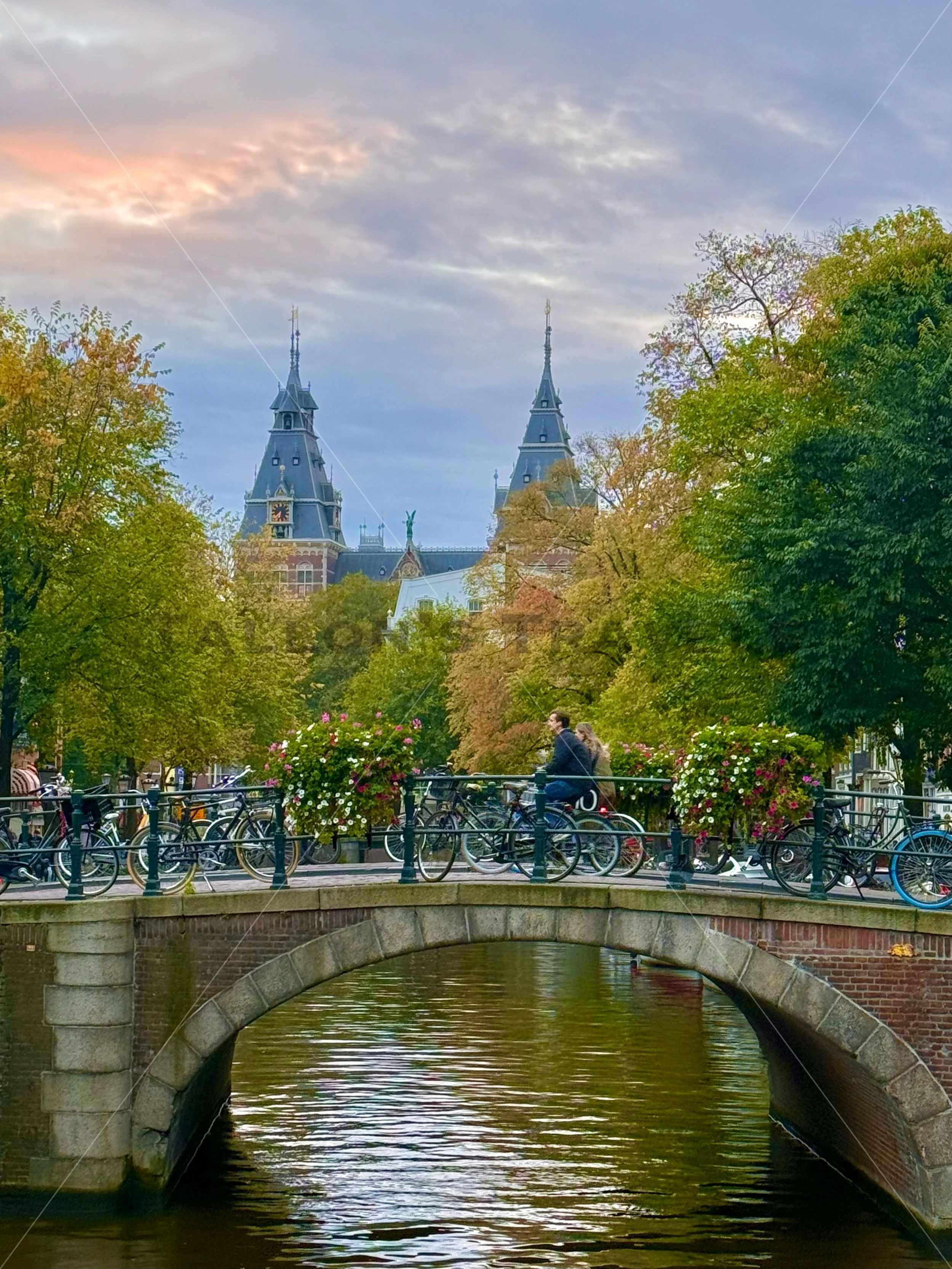 Canal Life in Amsterdam