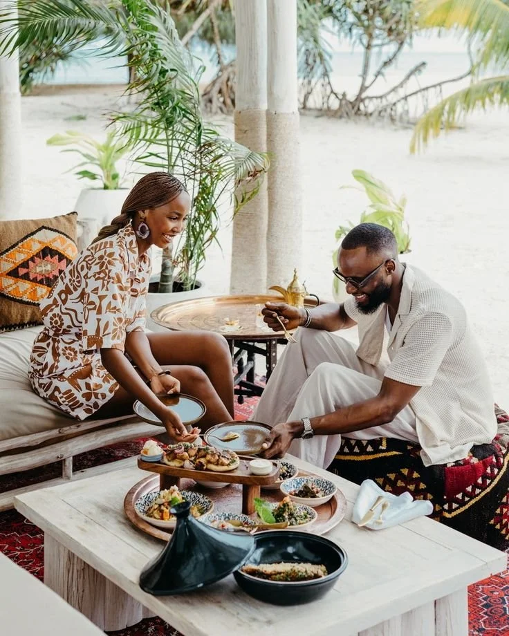 Couple enjoying Zanzibar