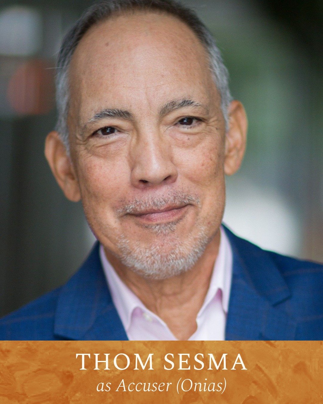 We&rsquo;re excited to announce that Thom Sesma will join the incredible "Lamb of God" cast at the Metropolitan Opera House on March 30!

A celebrated Japanese-American actor, director, and teacher, @thsesma is a familiar presence on New Yo
