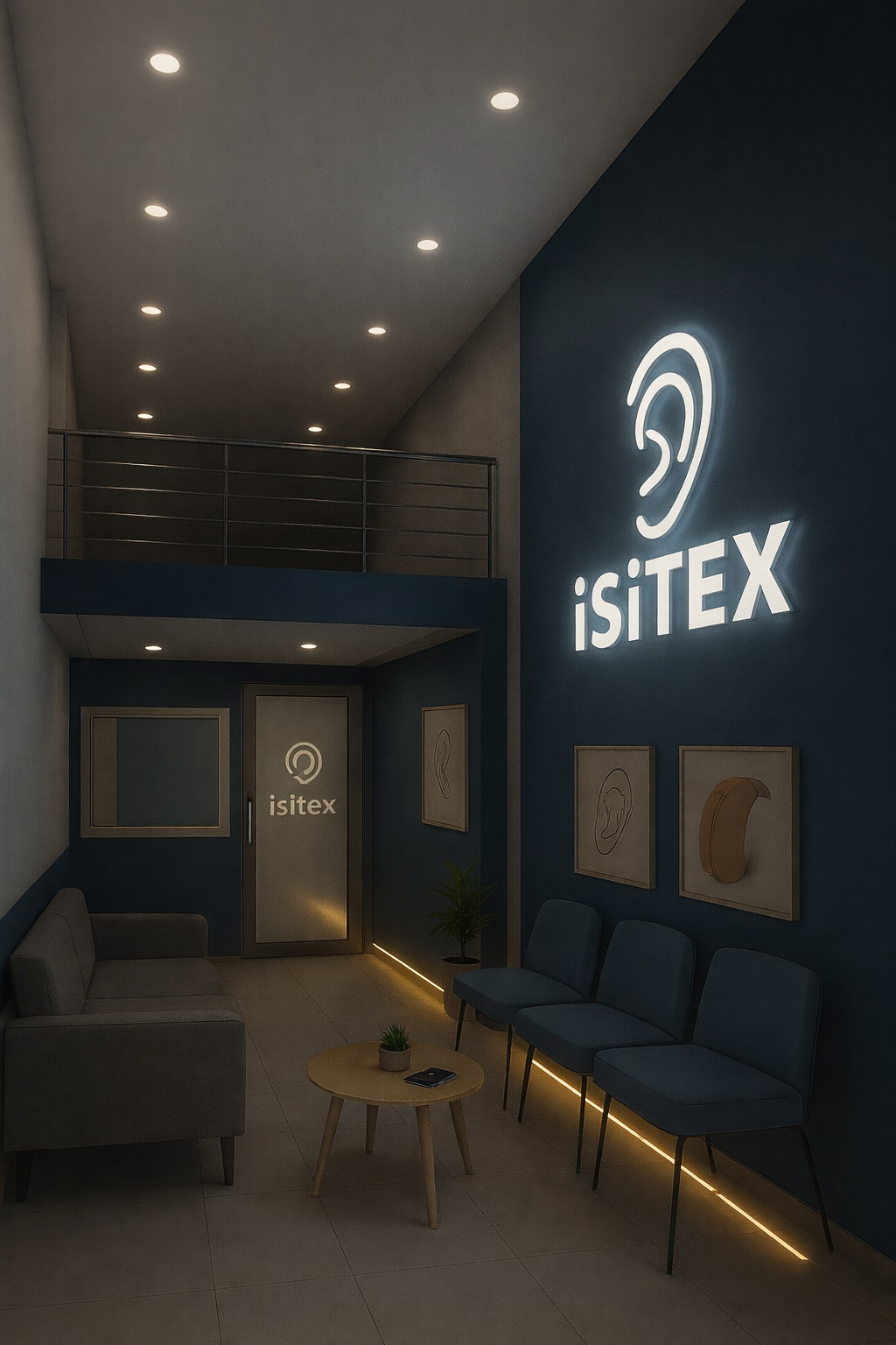 Bursa Nilüfer İşitex işitme cihazları uygulama merkezi iç mekân