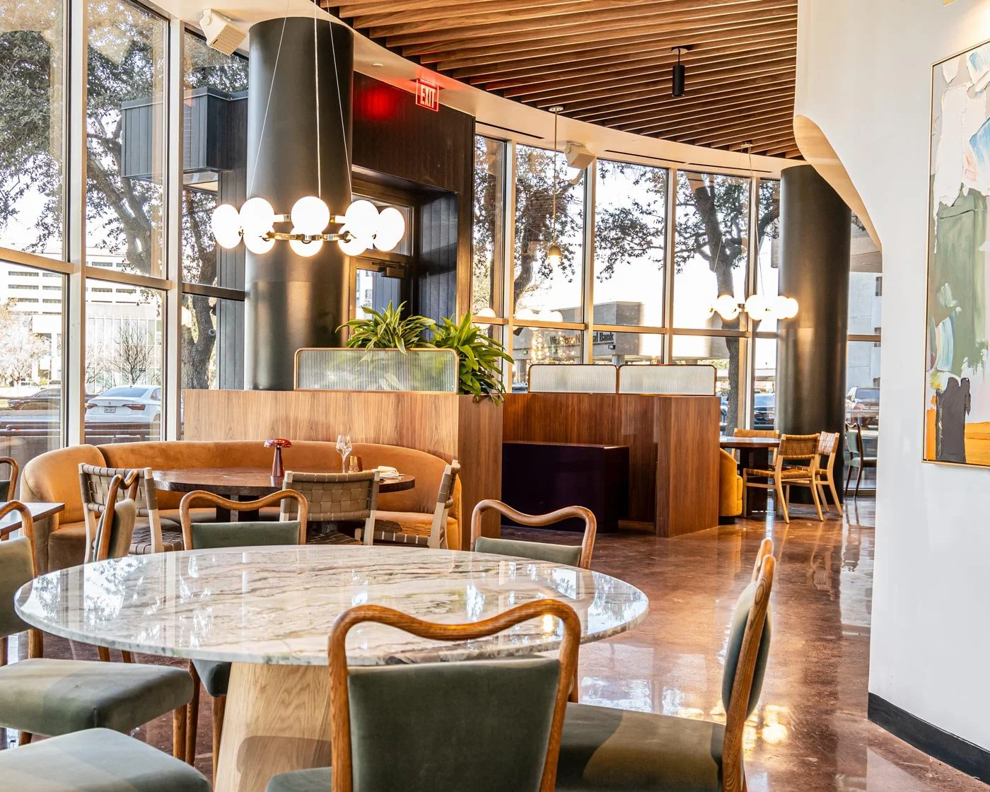 Interior of Georgie's Place