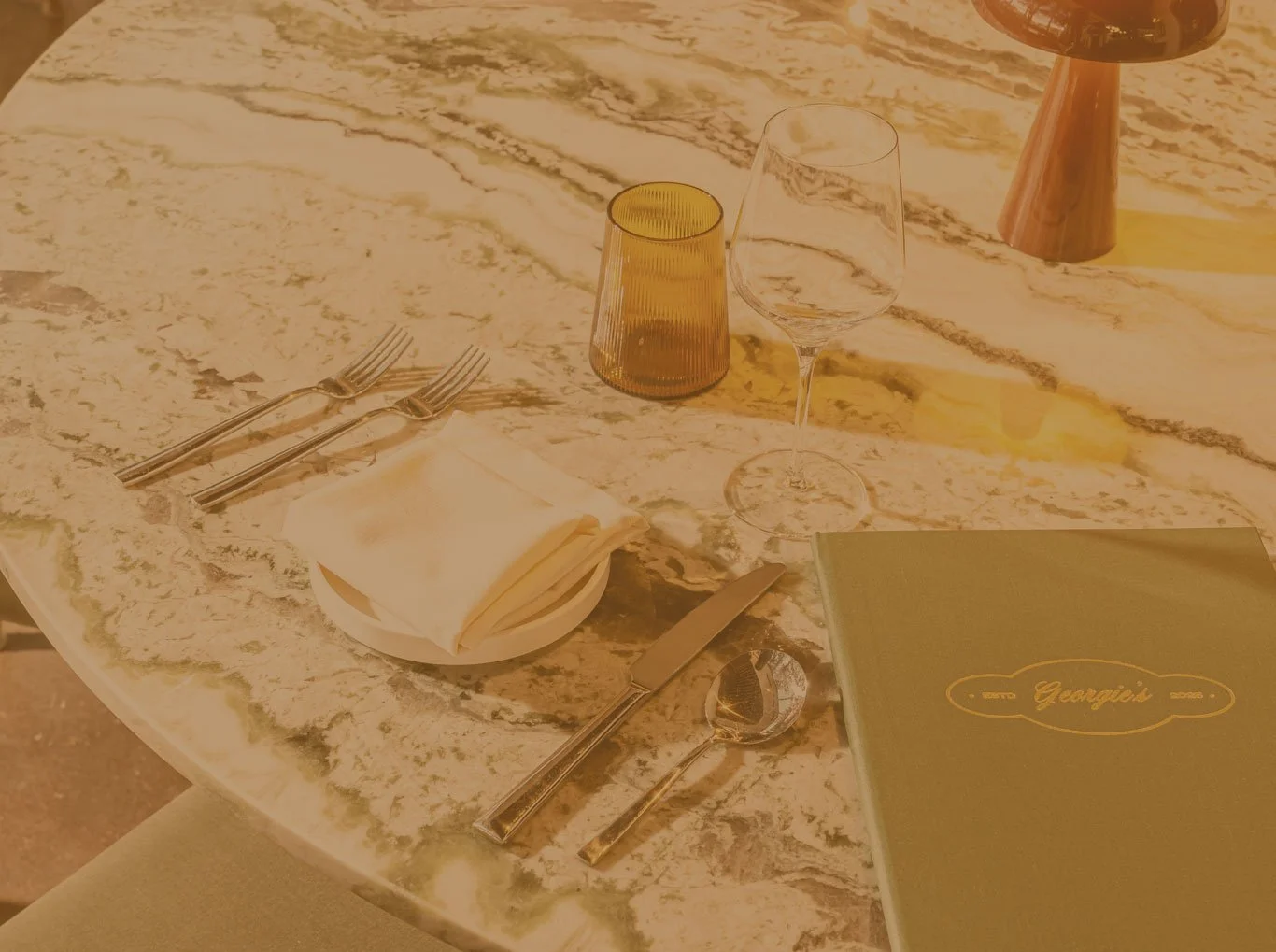 Georgie's Place bar and dining room Downtown Midland TX restaurant