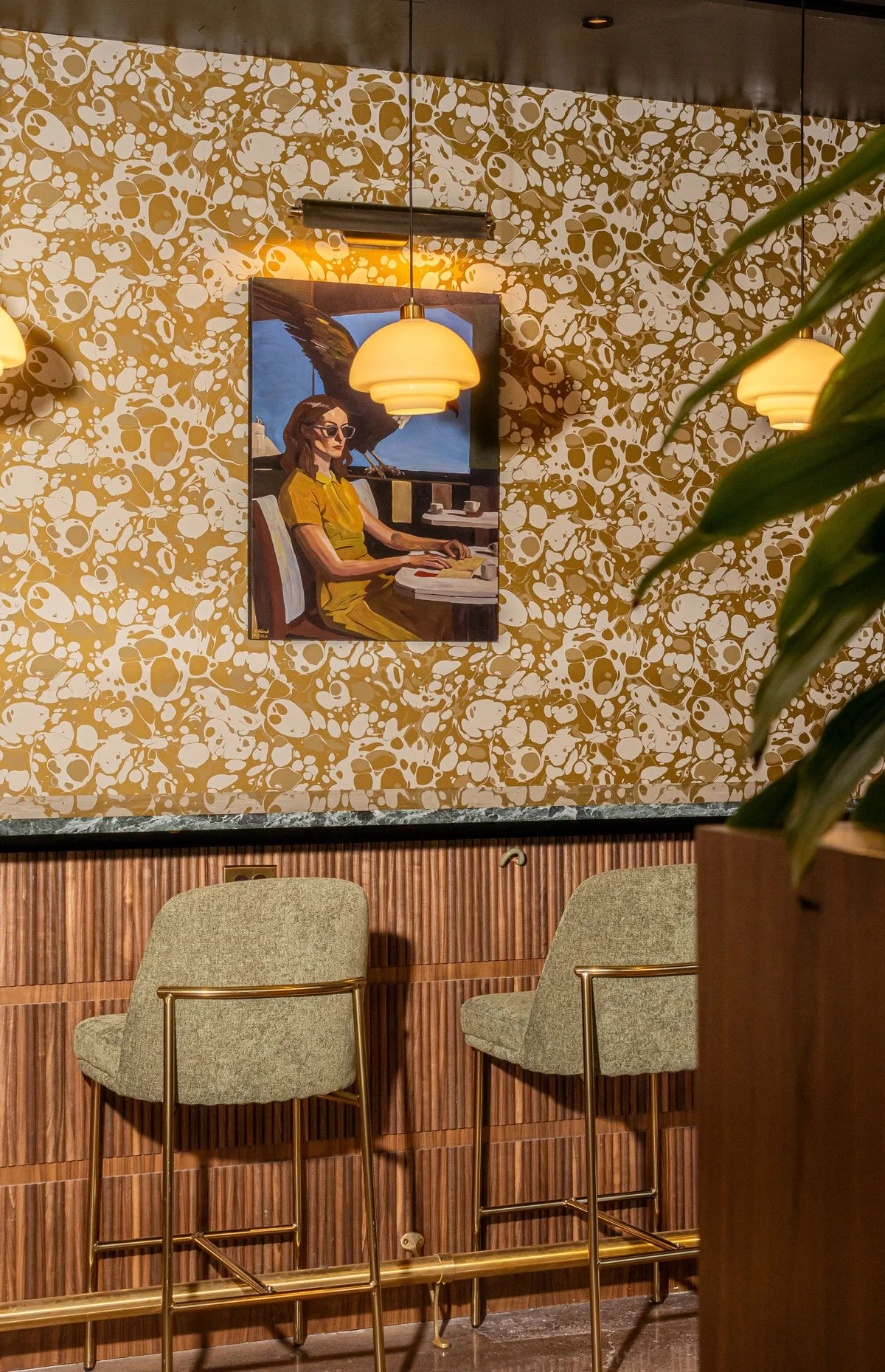 Dinner service intimate dining Georgie's Place restaurant Midland