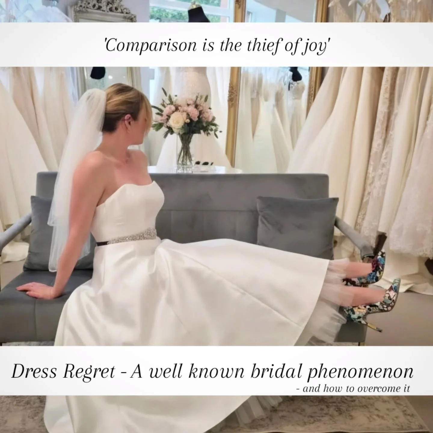 Lets talk about "dress regret" - its a well documented phenomenon in the bridal world but when it happens to you, it can feel like you're all alone in your turmoil. 

Our latest blog article is here to help you understand it and to reassure