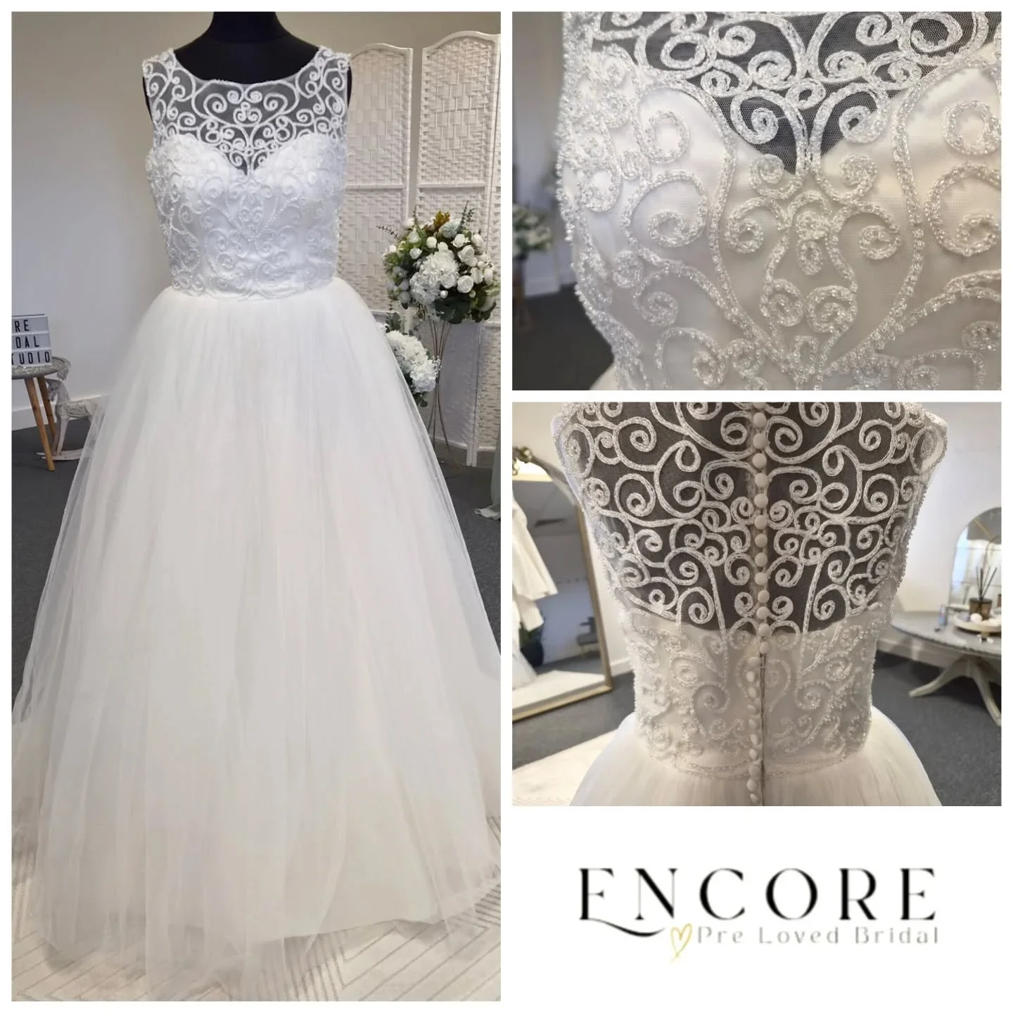 Why Follow Trends When You Can Set Your Own Style?
In a world where this year's bridal trends are everywhere, there's something refreshingly special about choosing a pre-loved wedding dress. Rather than wearing the same styles flooding social media f