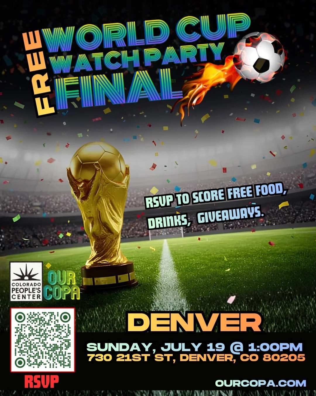 World Cup Final: Watch Party