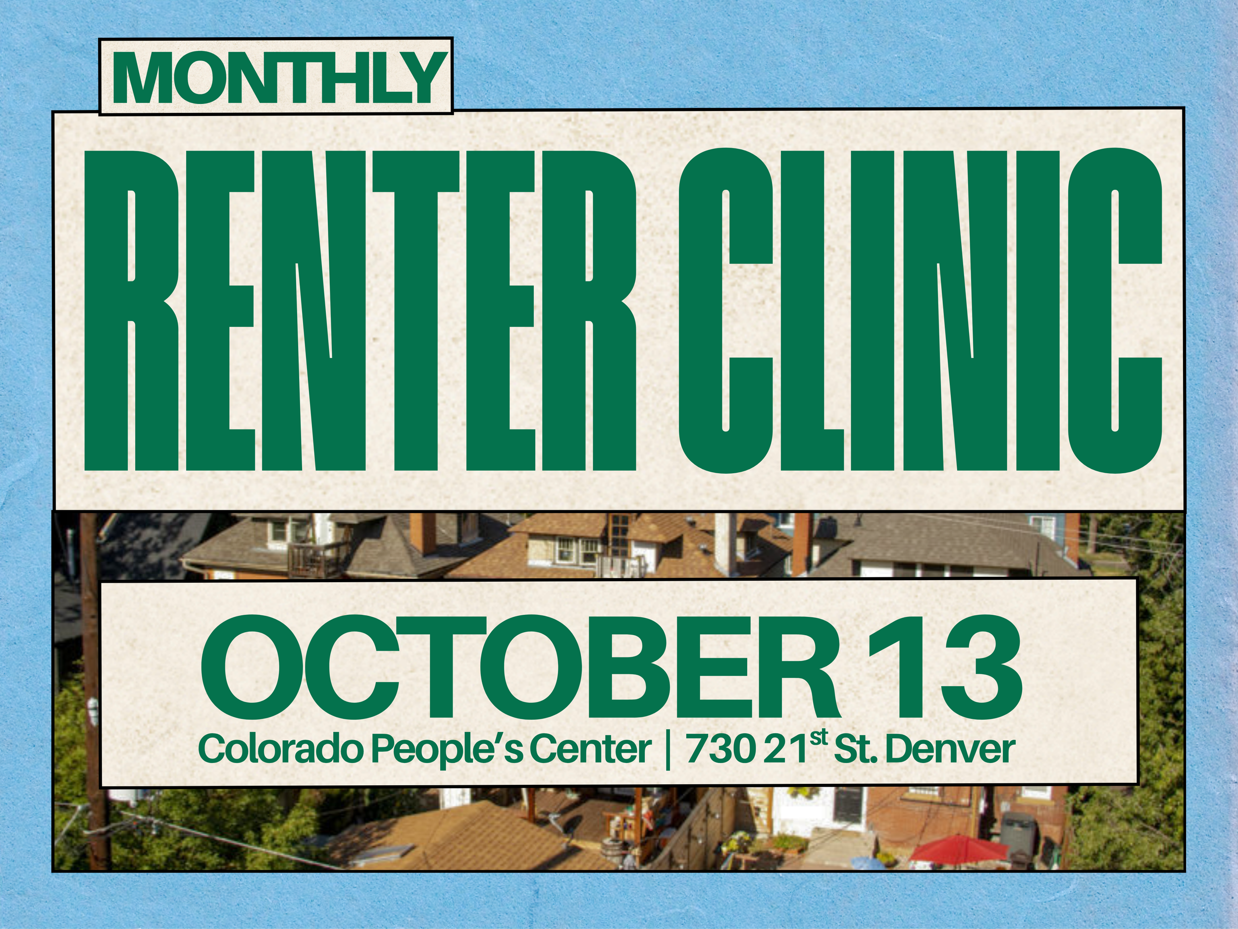 Renter Clinic (monthly) 