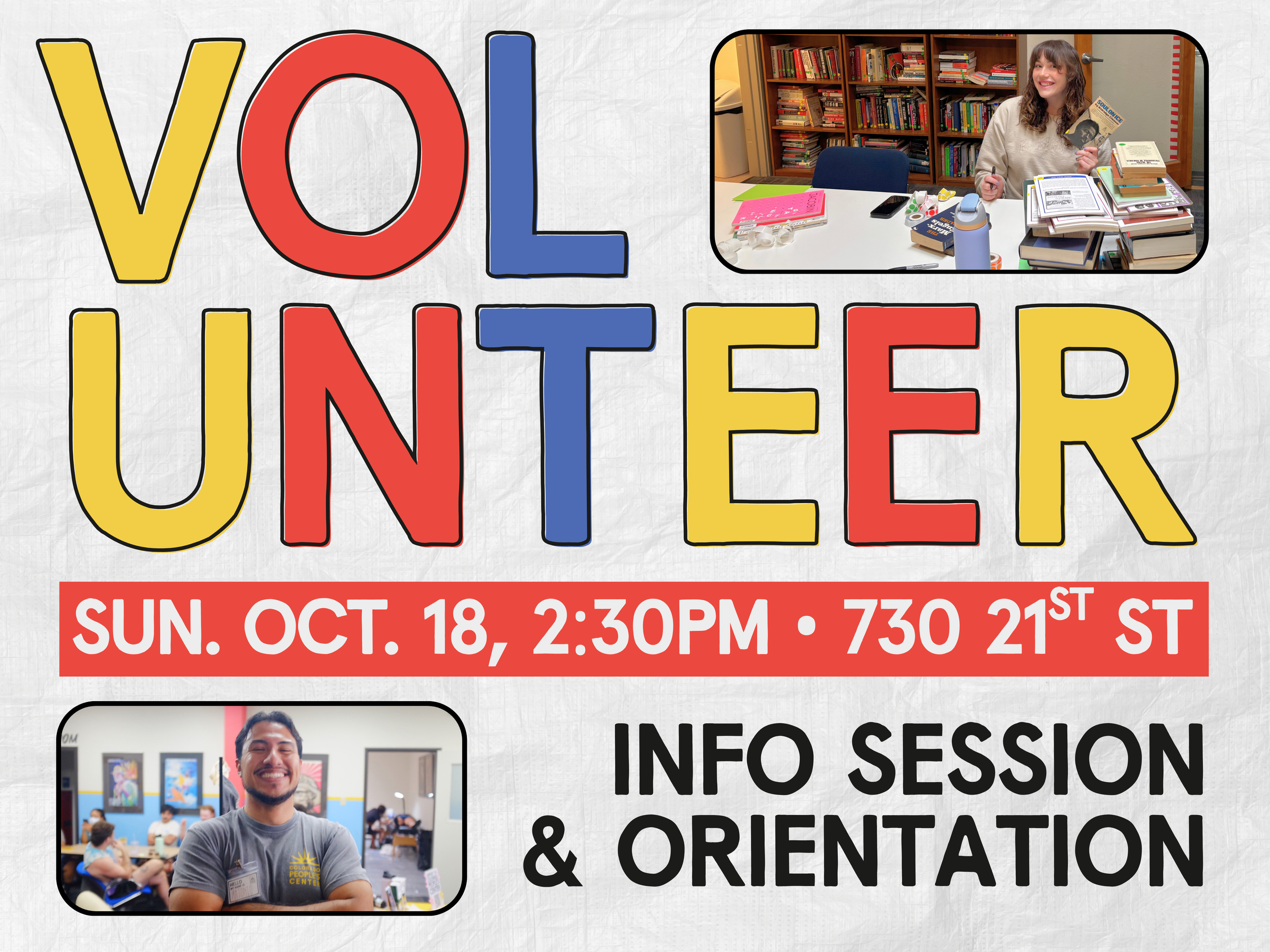 Volunteer Info Session & Orientation