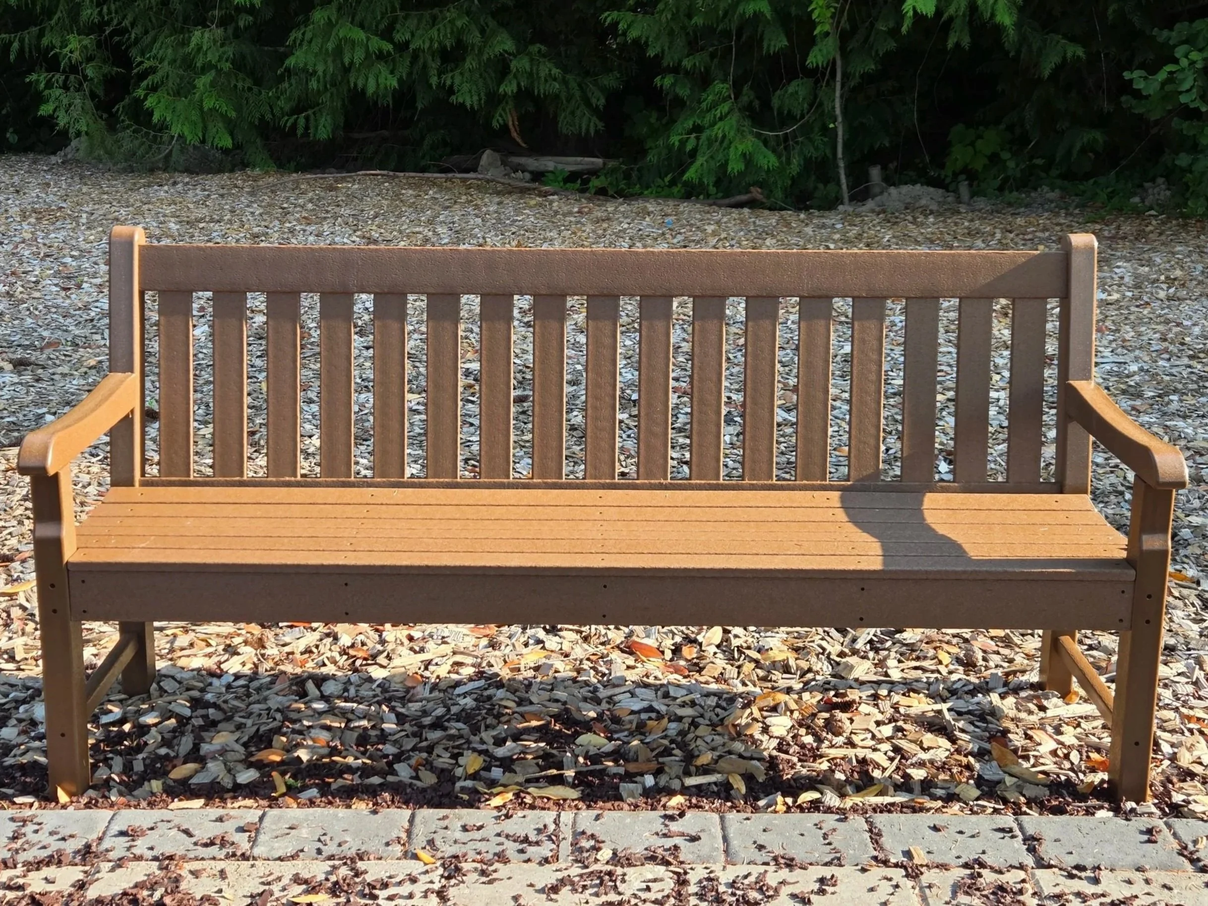 Bench in Picnic Area