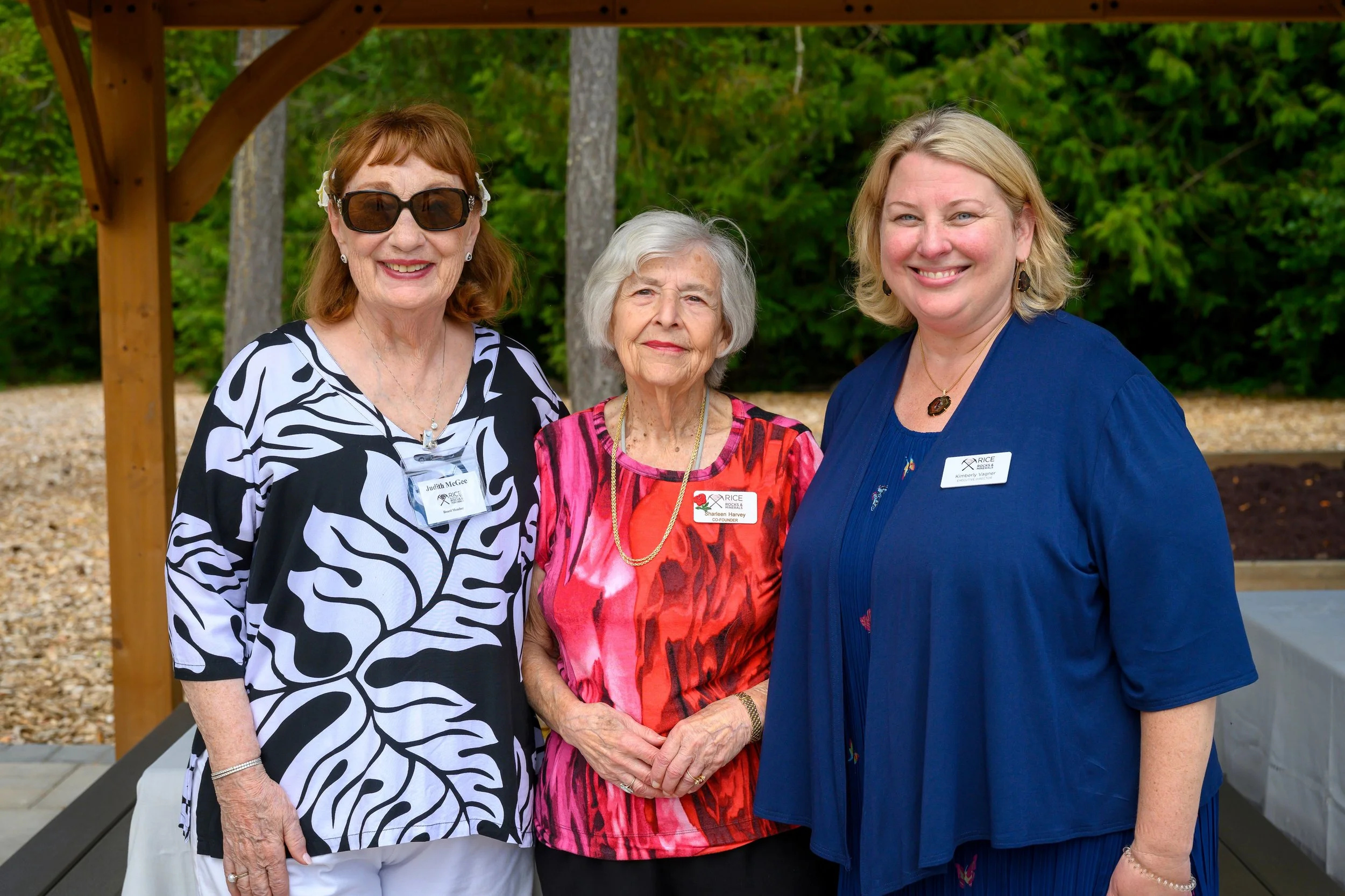 Board Member Judith McGee, Co-Founder Sharleen Harvey, Executive Director Kimberly Vagner