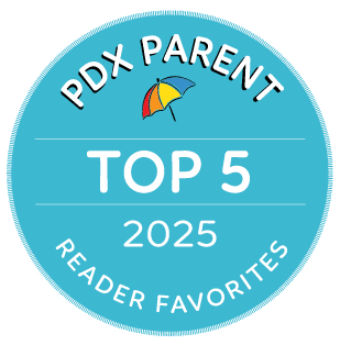 PDX Parent Top 5 2025 Reader Favorites award