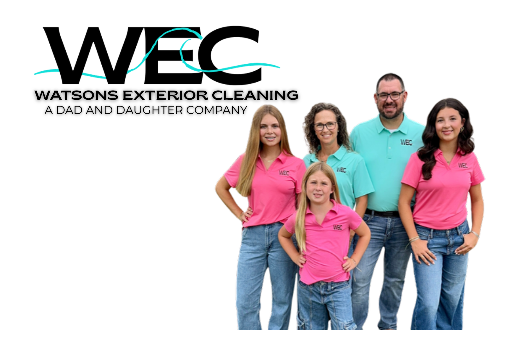 Watsons Exterior Cleaning family team