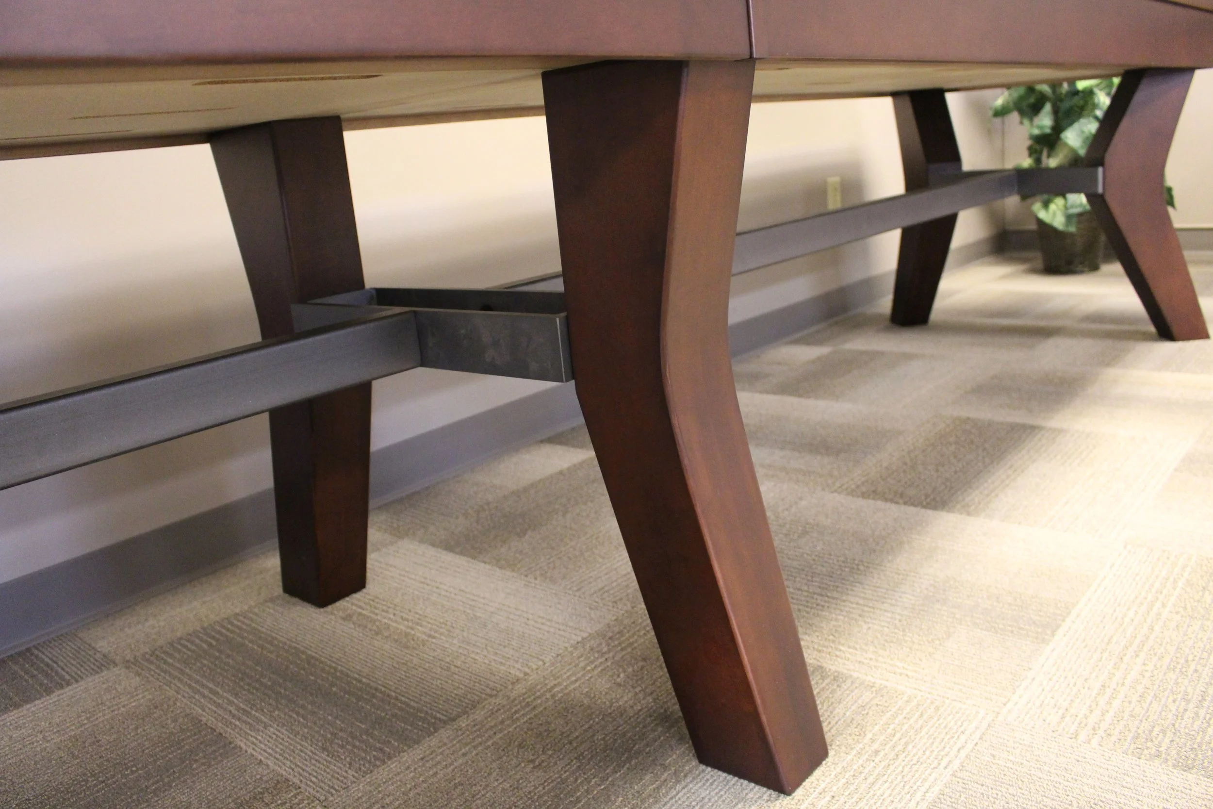 Mid-century modern Laguna shuffleboard table Olhausen