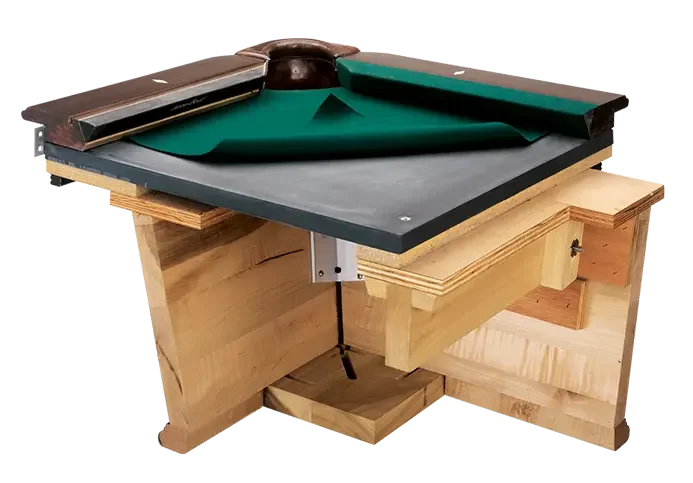 Quality construction by Olhausen Billiards