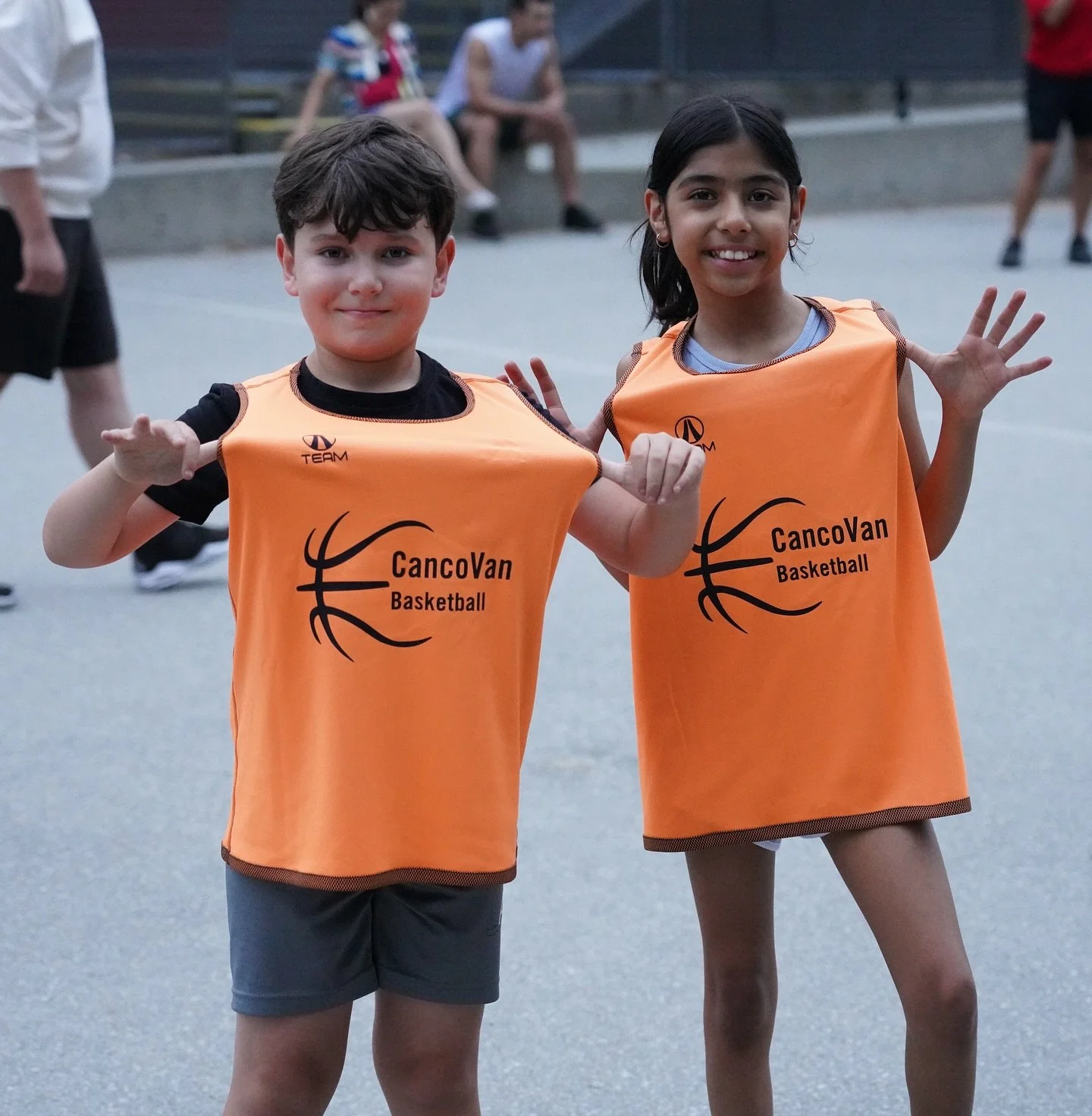 These two young athletes have been with @canco_basketball_club for several years and are proud to wear the Canco jersey! ❤️🩶🤩

Are you looking for a fun, inclusive environment for your kids to learn teamwork and develop new skills?  Contact us for 
