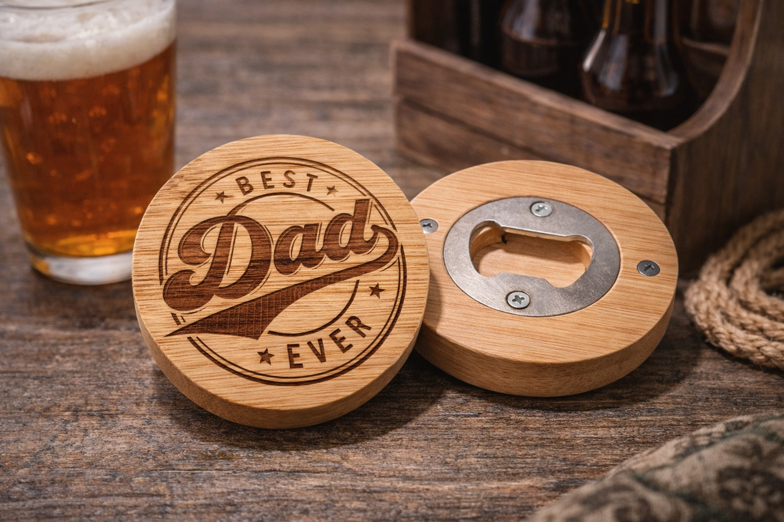 Wooden Bottle Openers