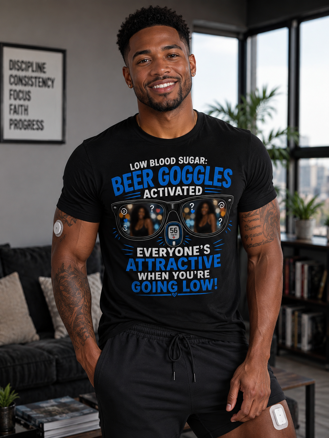 Low Blood Sugar: Beer Goggles Activated™  for Men