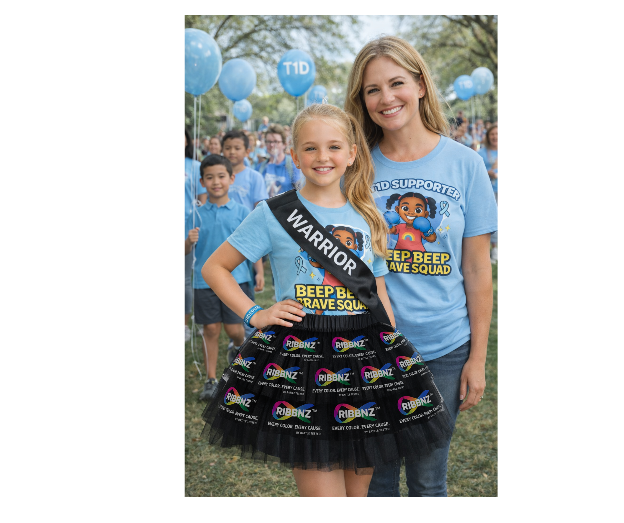 RIBBNZ™ Awareness Sashes | Fighter • Warrior • Survivor