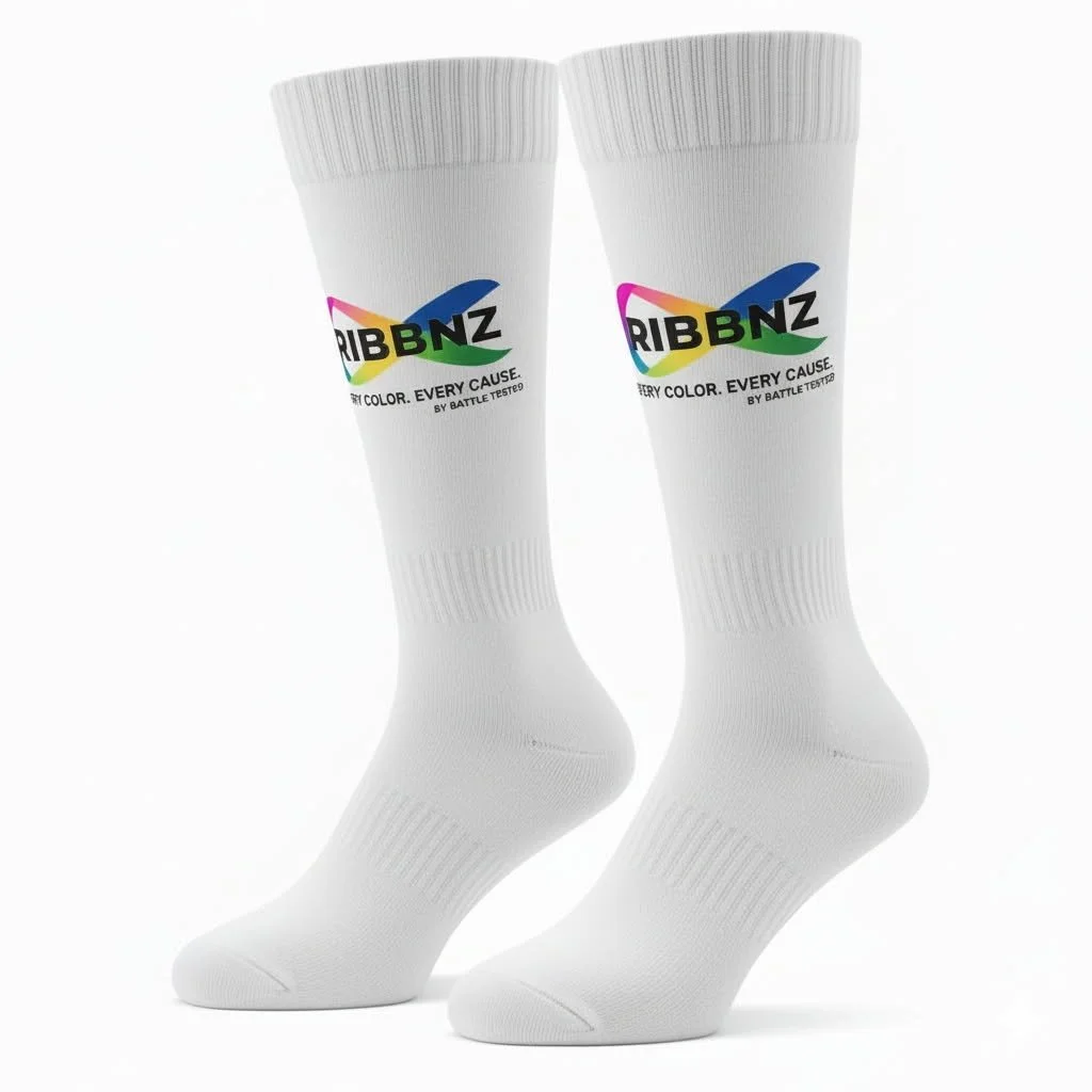 RIBBNZ Awareness Crew Socks